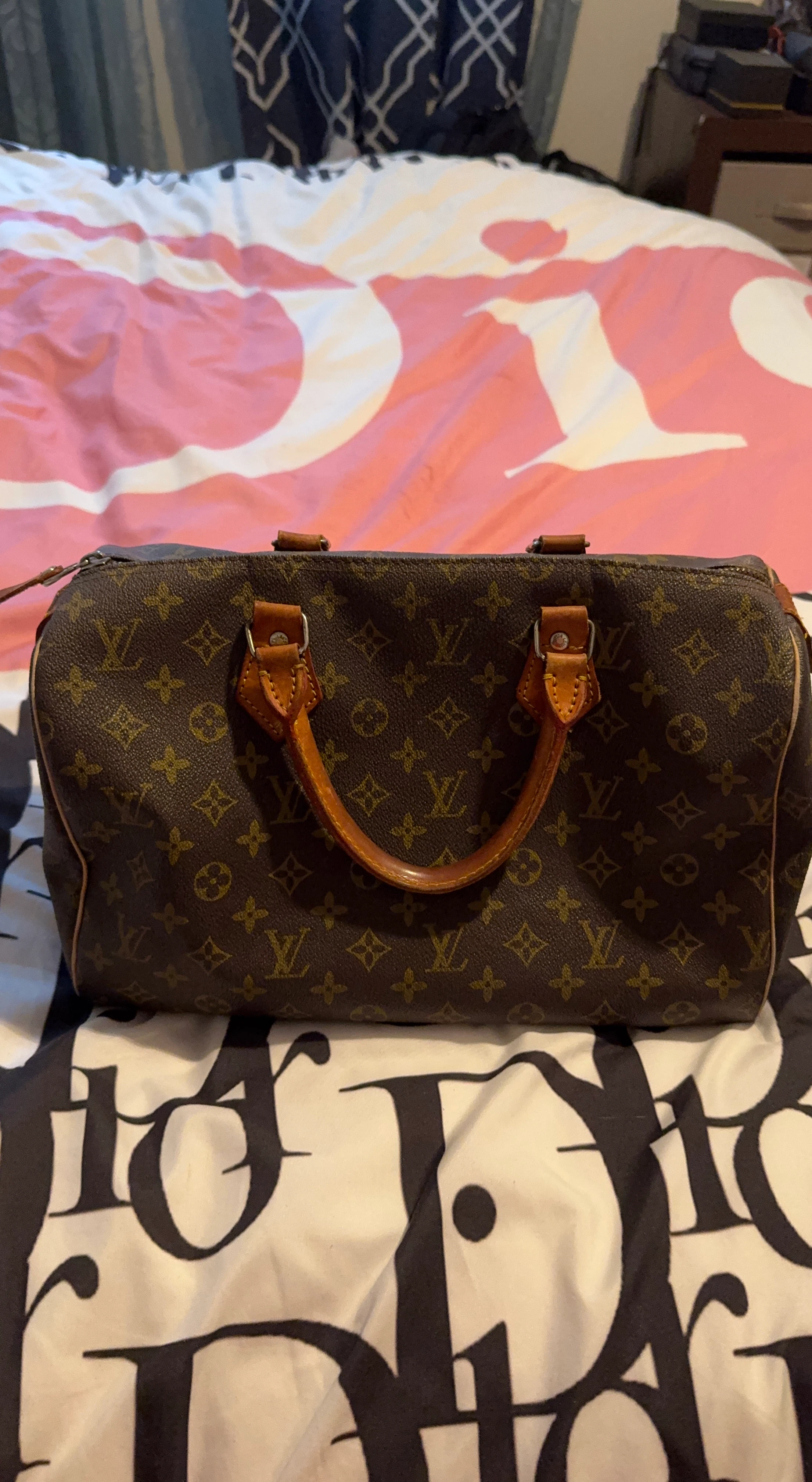 Louis Vuitton Monogram Speedy Handbag