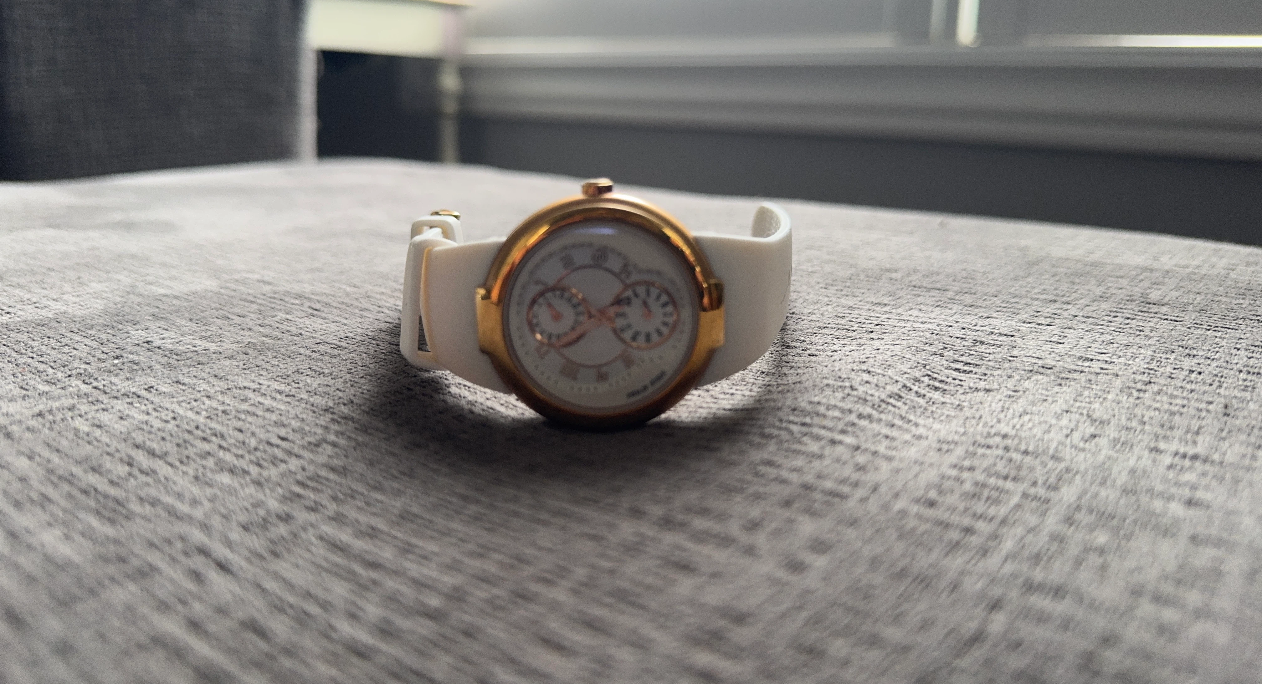 Philip Stein Natural Frequency Watch - White & Gold