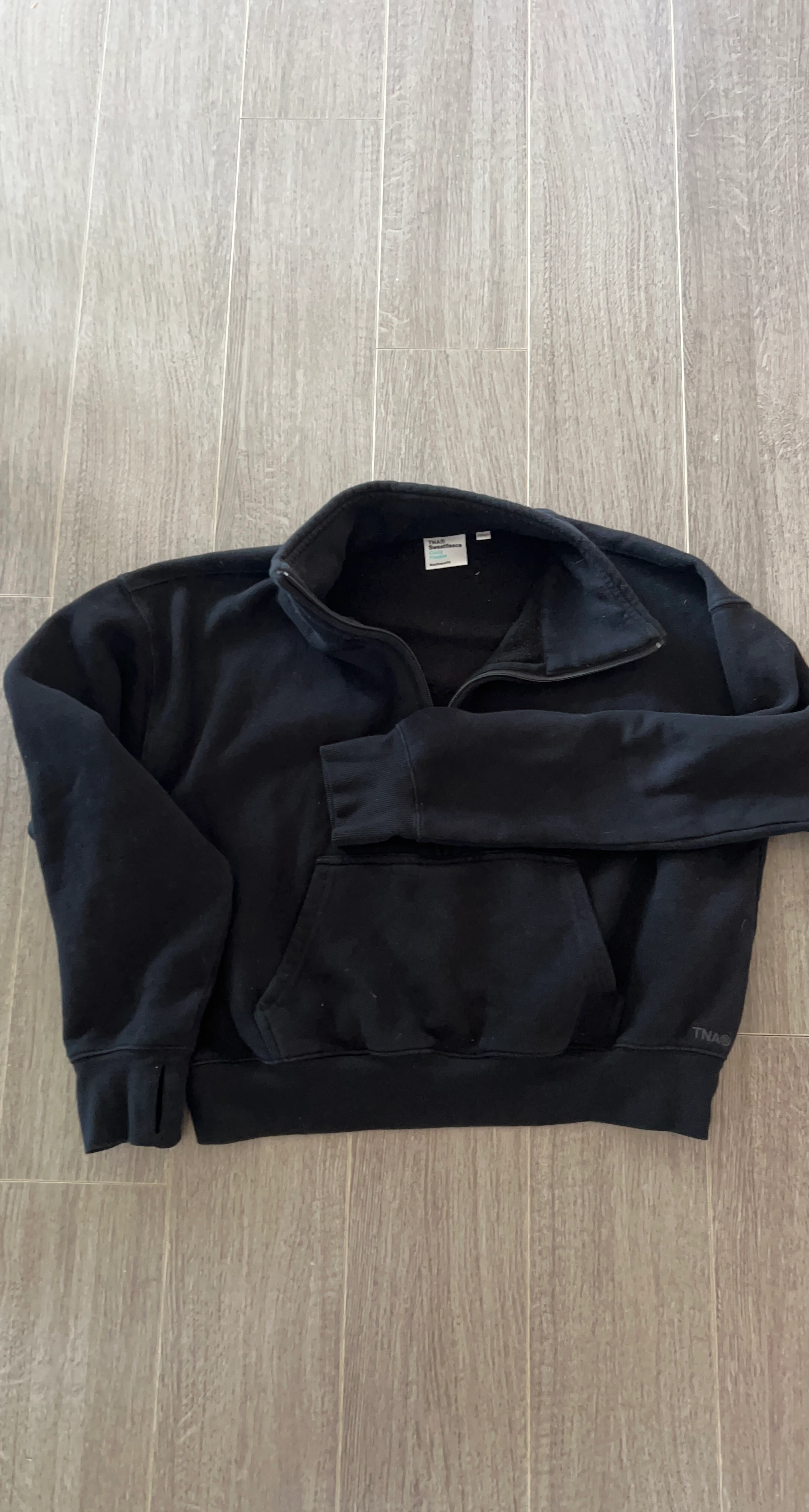 TNA Sweatfleece Half-Zip Sweater