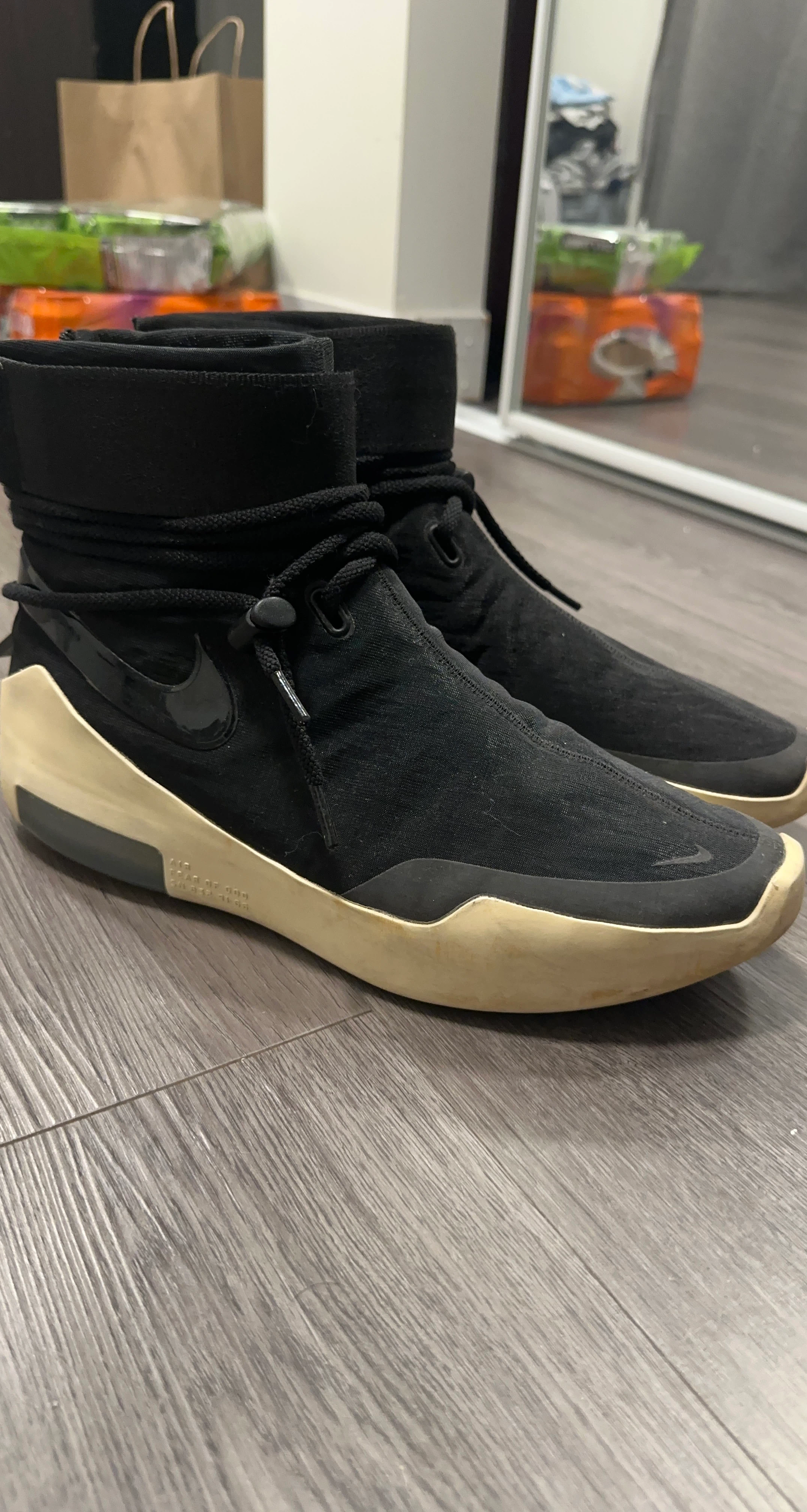 Nike Air Fear of God Raid Black