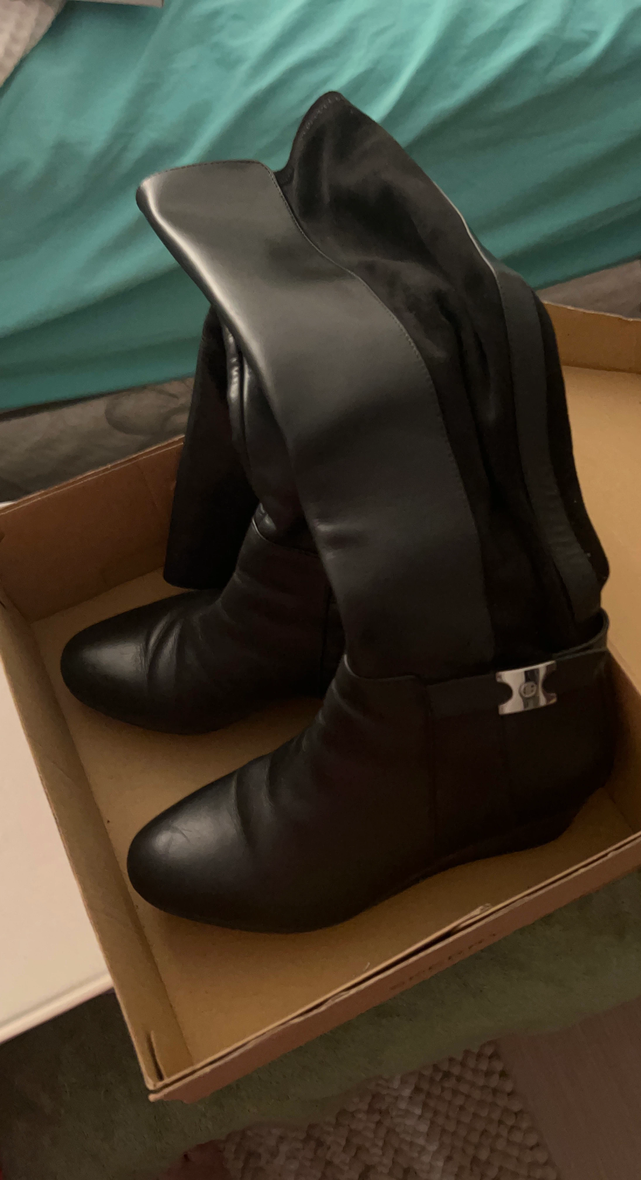 Giani Bernini Black Knee-High Boots