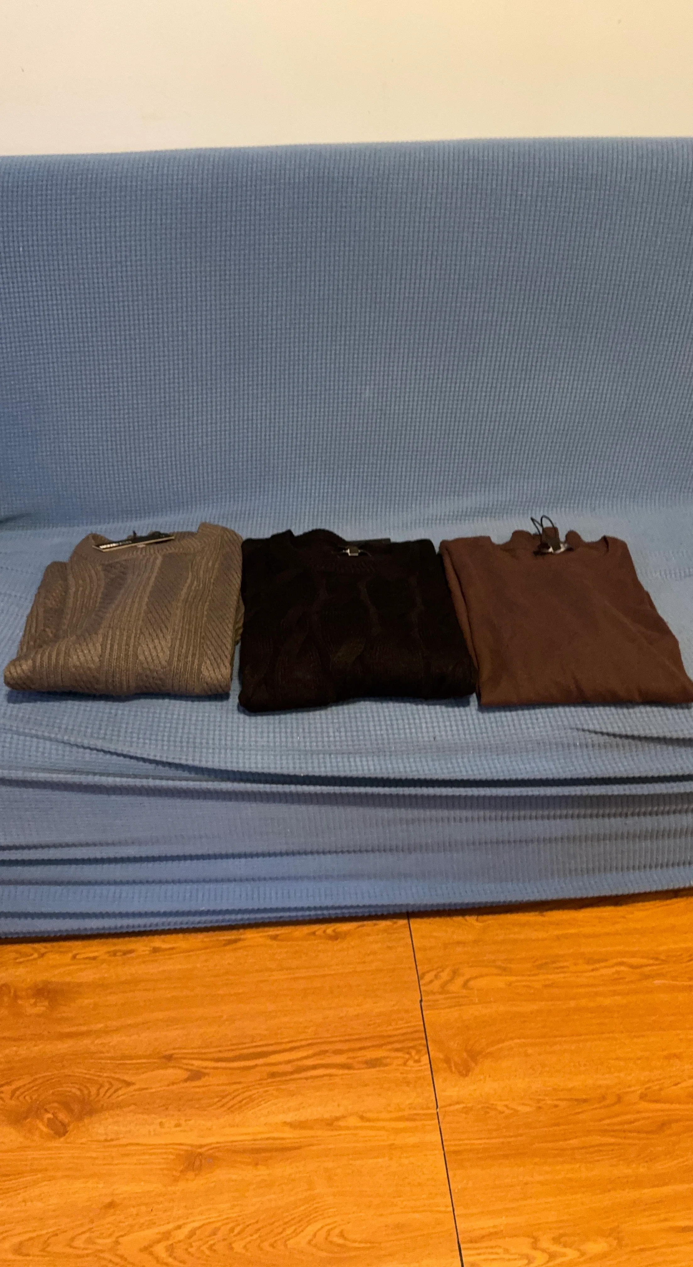Three Cable Knit Sweaters