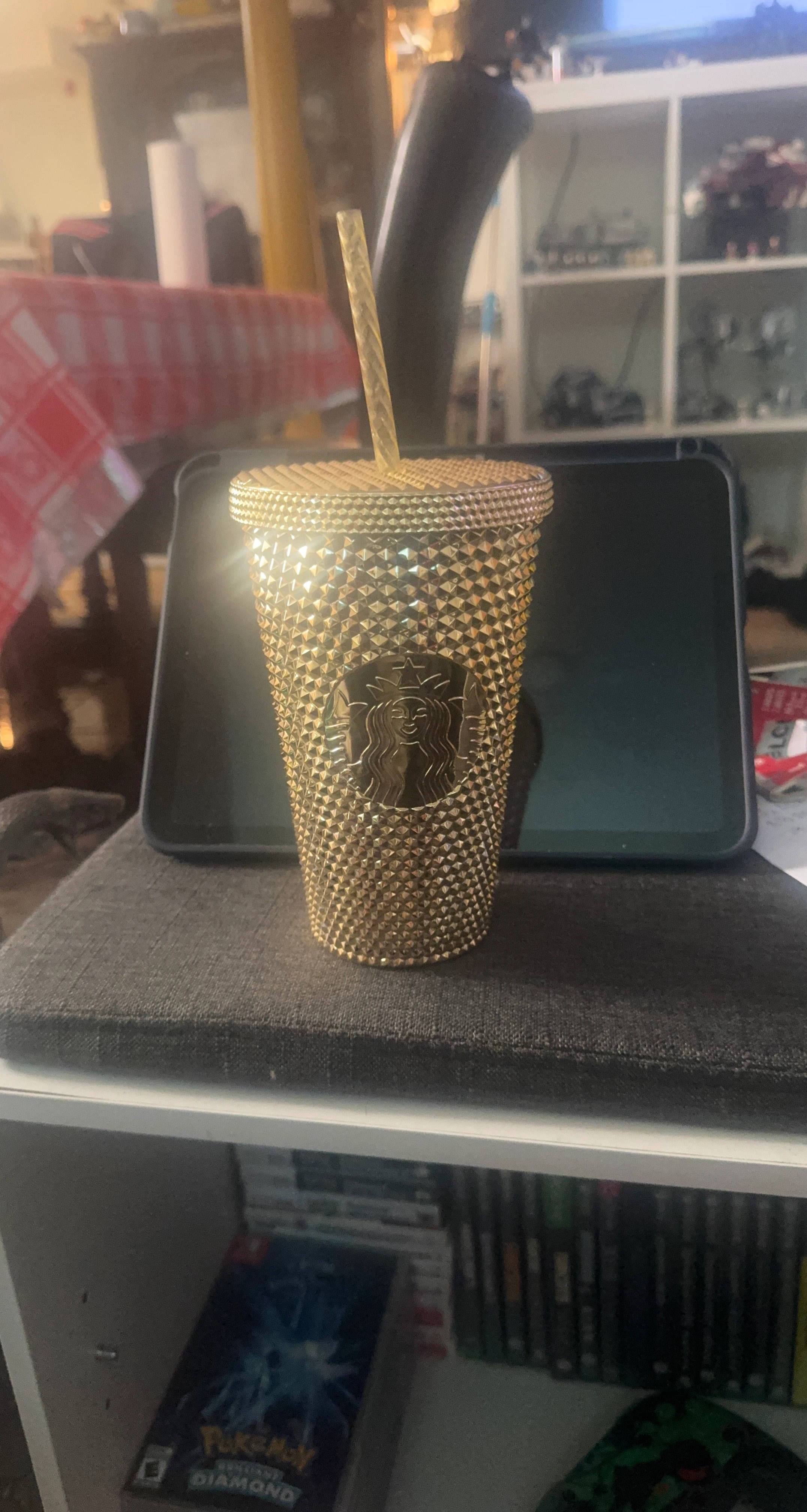 Starbucks Gold Studded Tumbler
