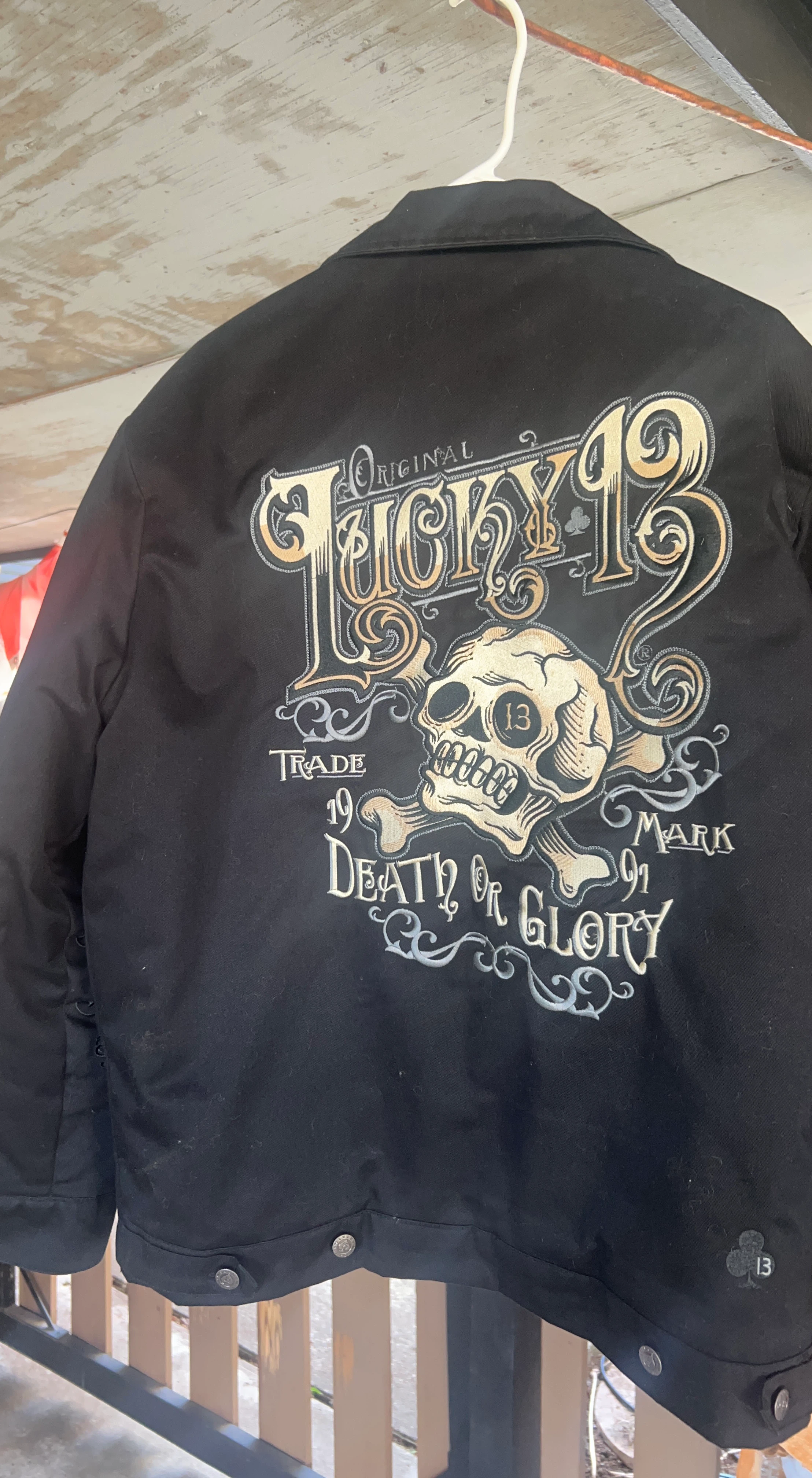 Lucky 13 Death or Glory Black Jacket