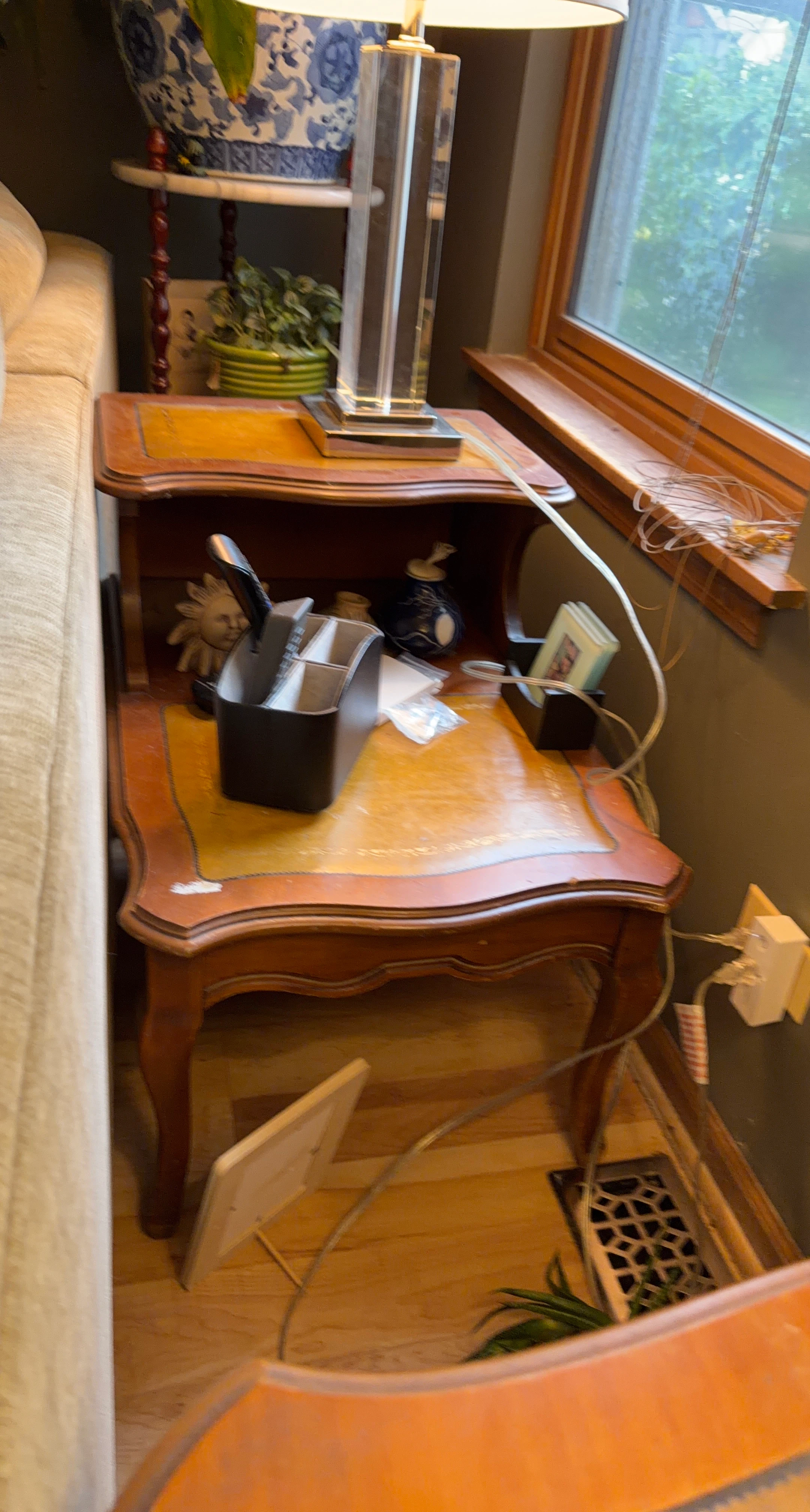 Vintage Tiered Side Table