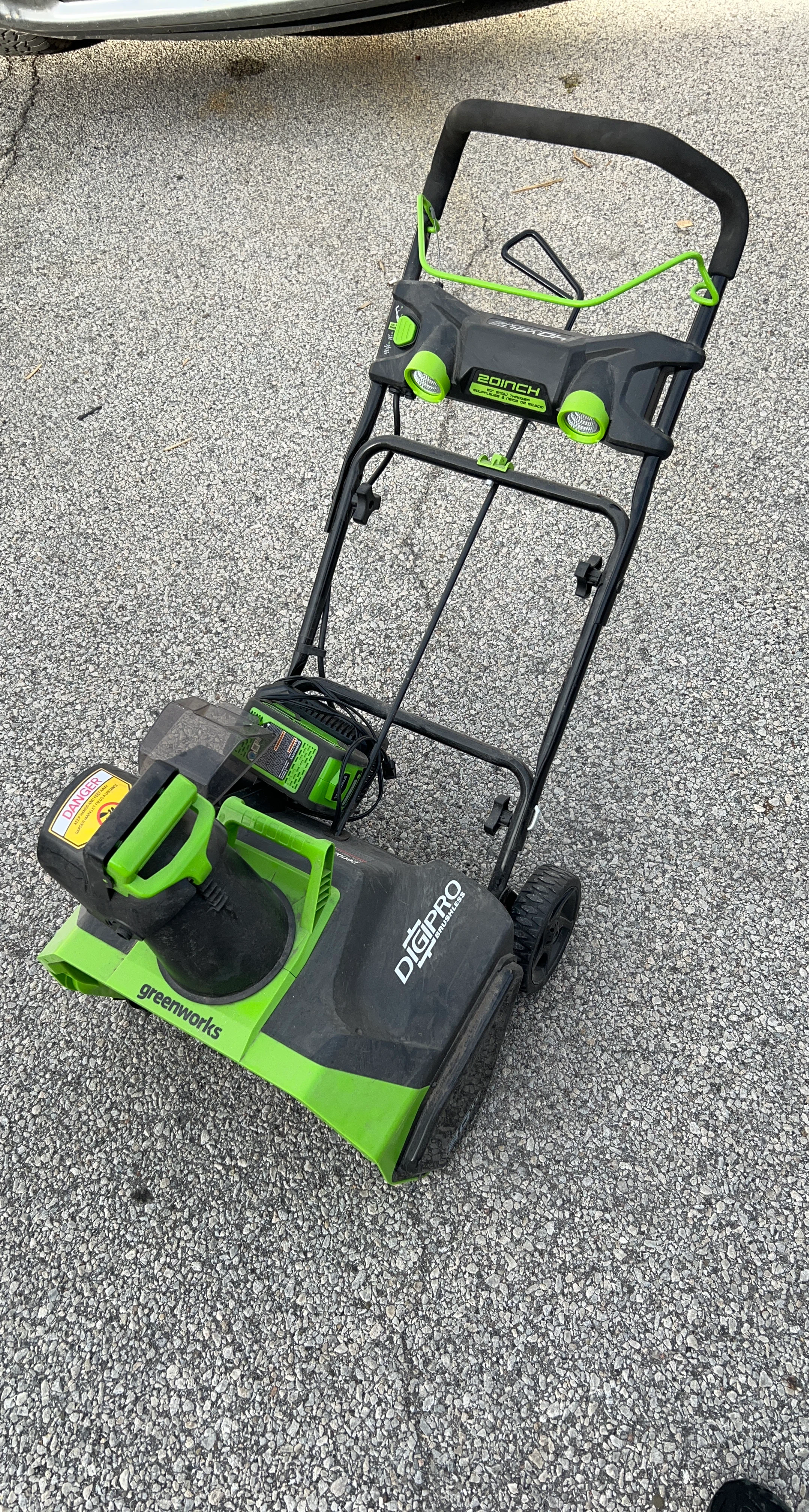 Greenworks 40V 20-inch Snow Thrower