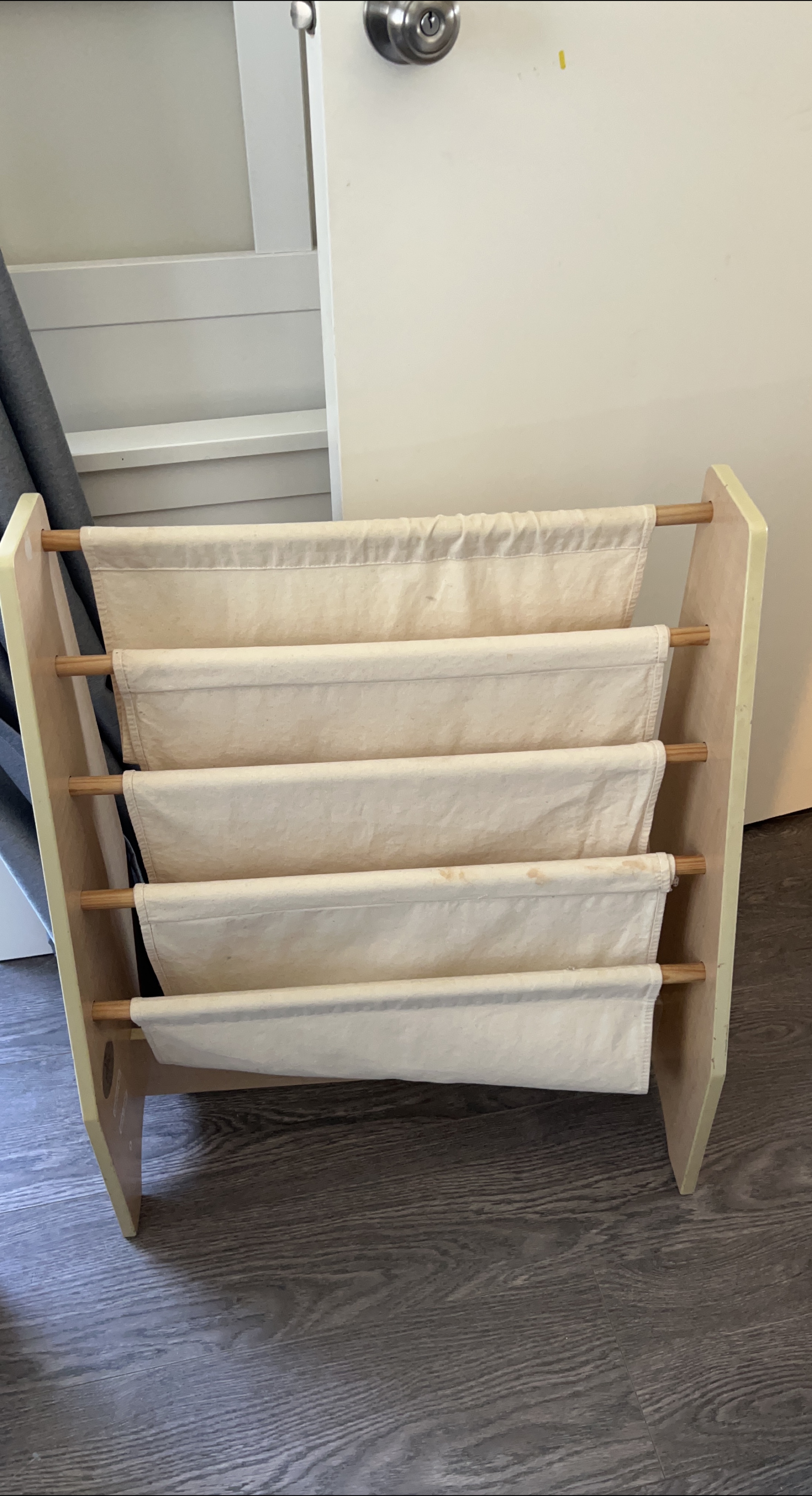 Wooden Kids Book Display Shelf