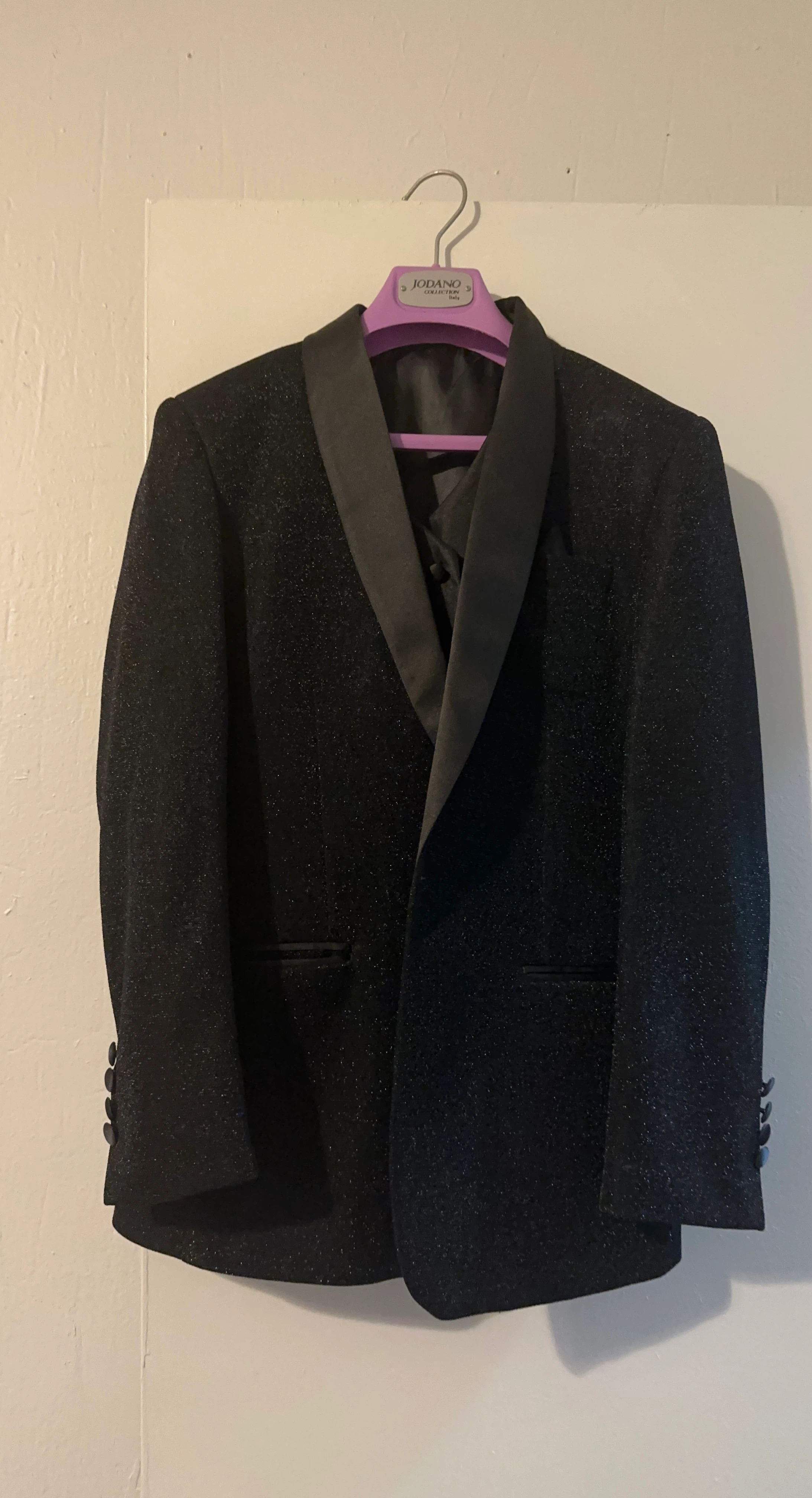 Jodano Collection Black Tuxedo Jacket Size 14