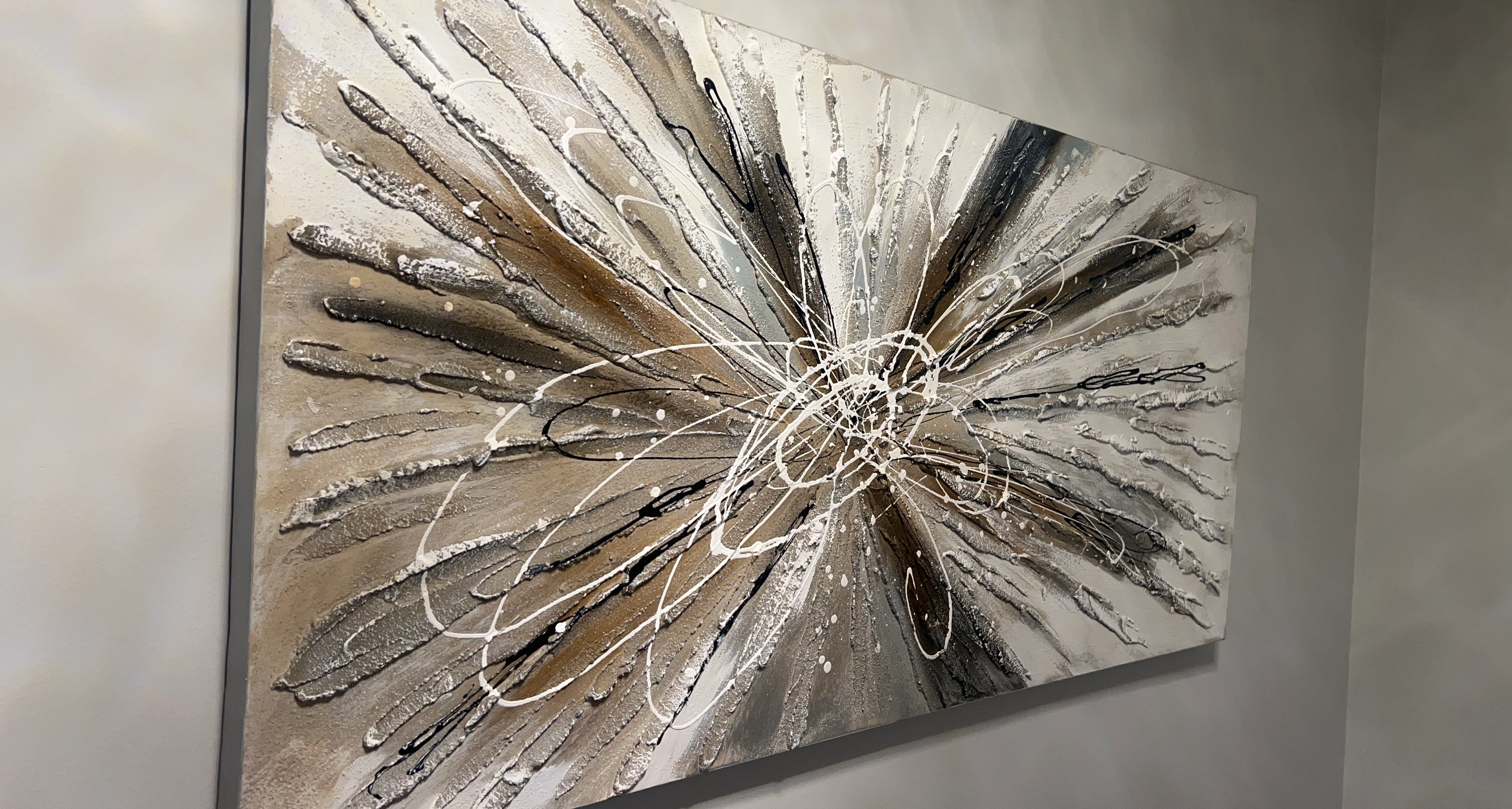 Abstract Textured Wall Art