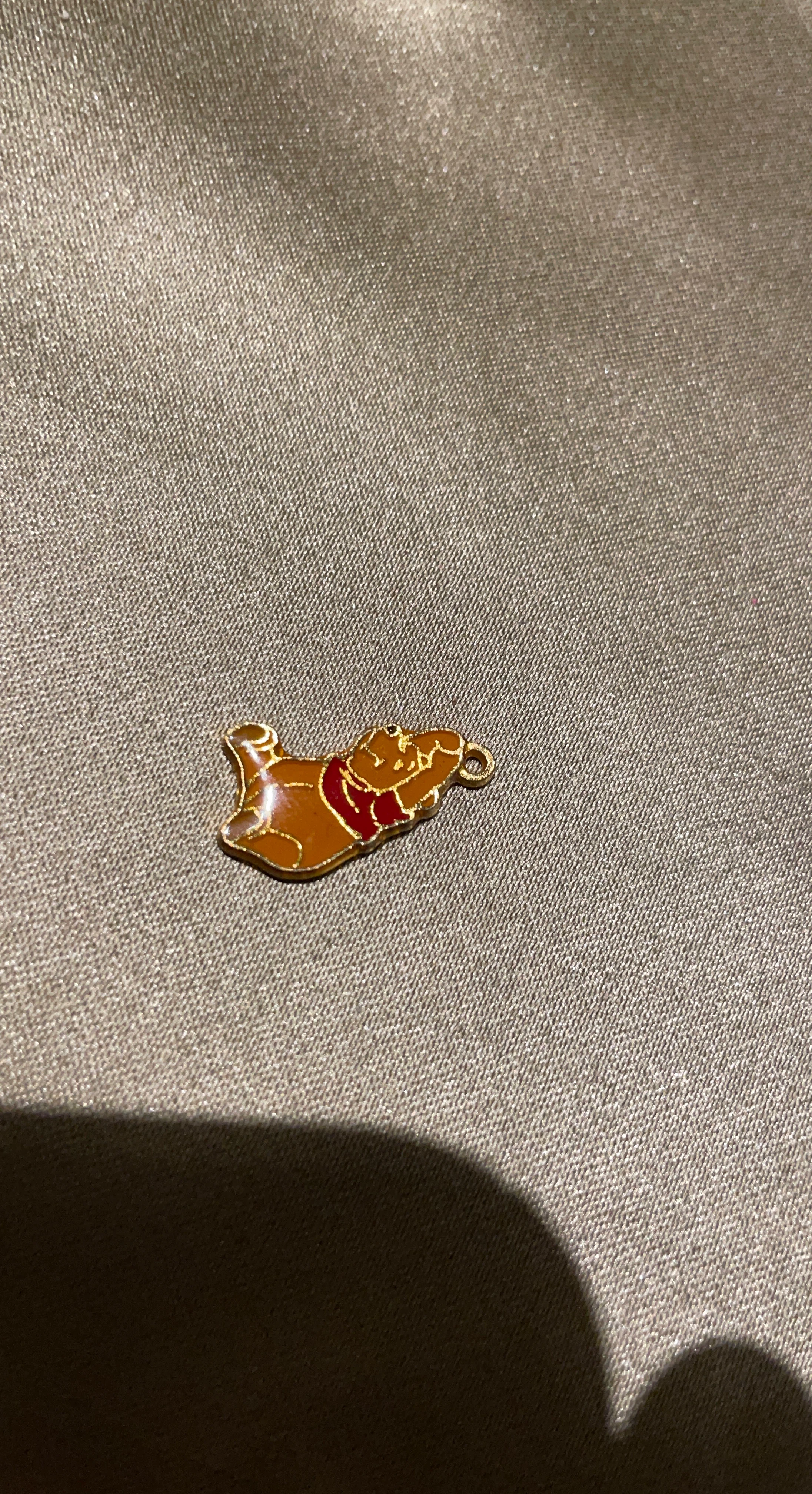 Winnie the Pooh Enamel Charm