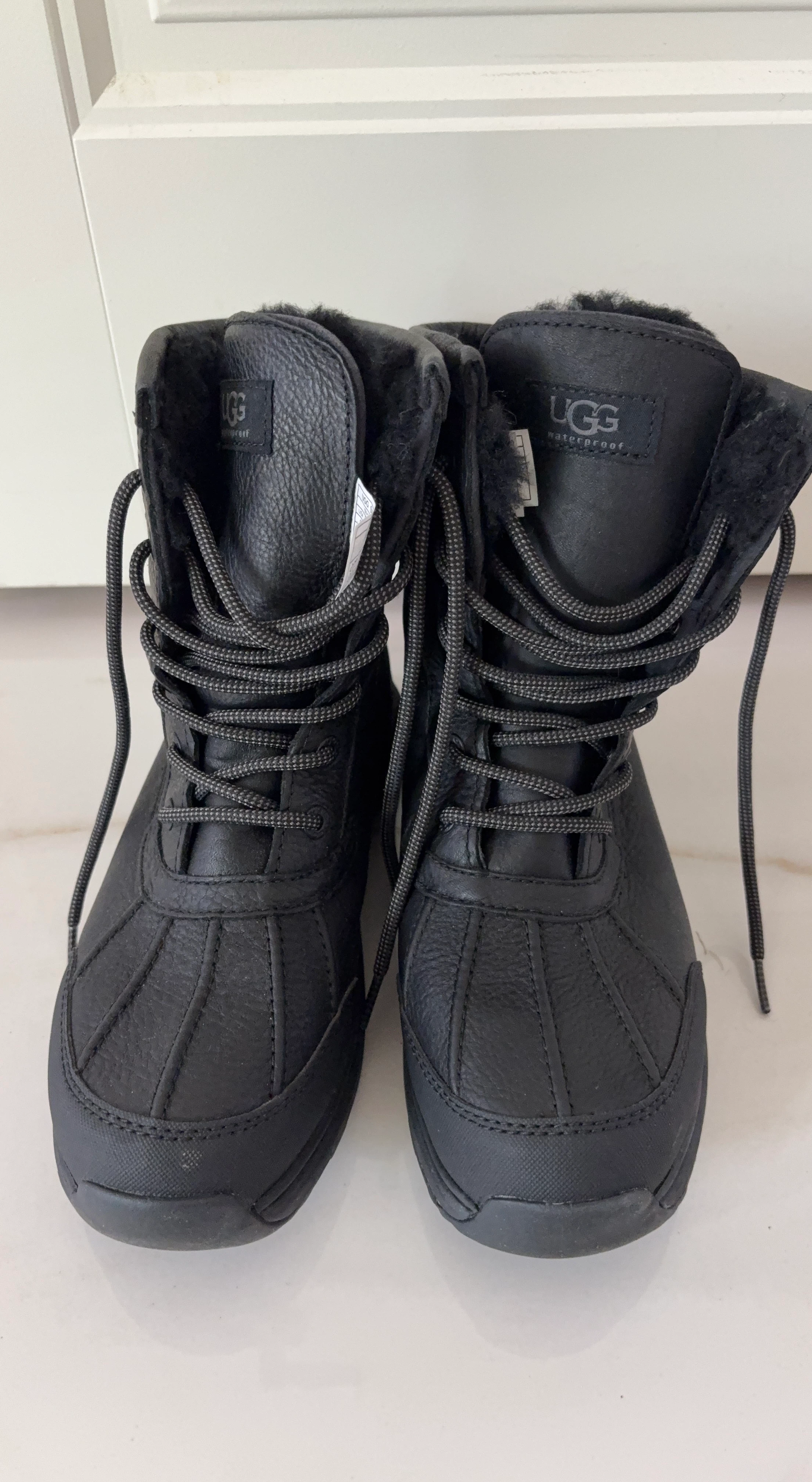 UGG Waterproof Boots Black Size 9