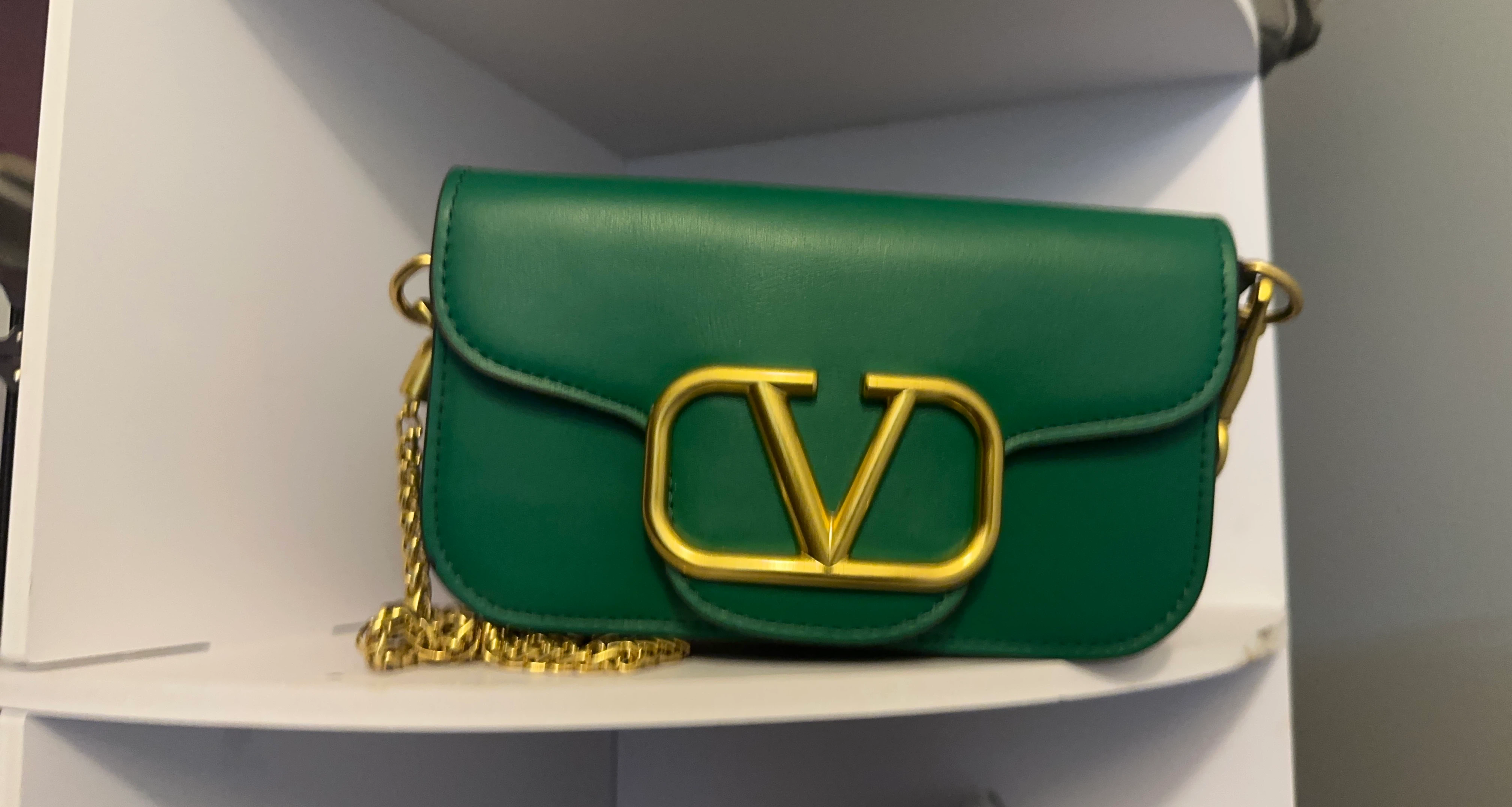 Valentino Garavani Green VLogo Bag