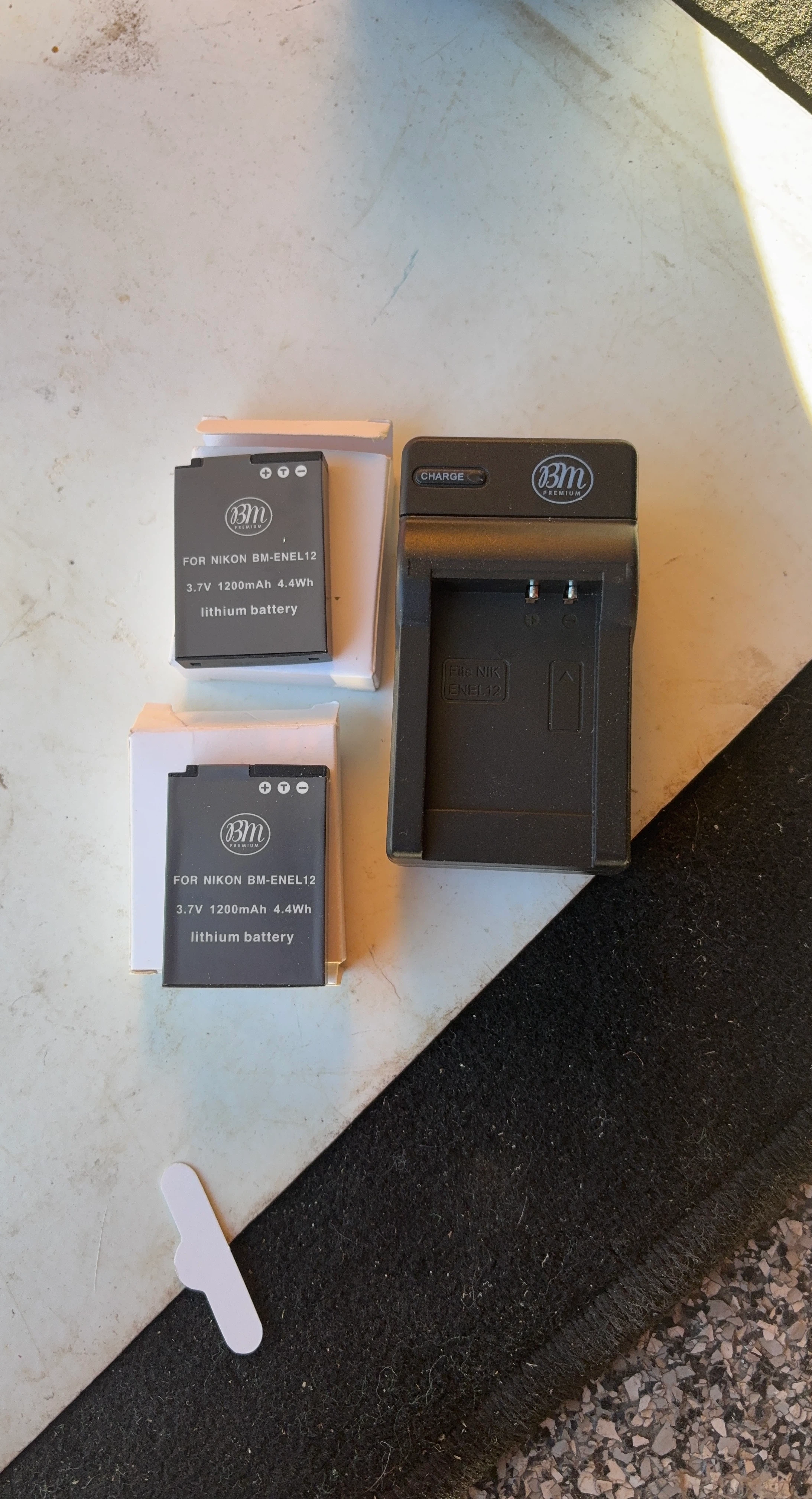 BM Premium Nikon EN-EL12 Battery and Charger Set