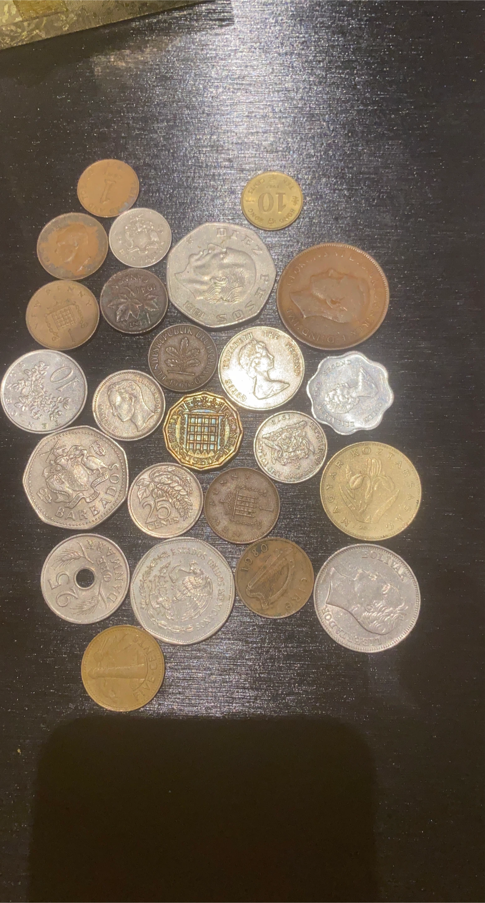 Collection of Assorted International Coins