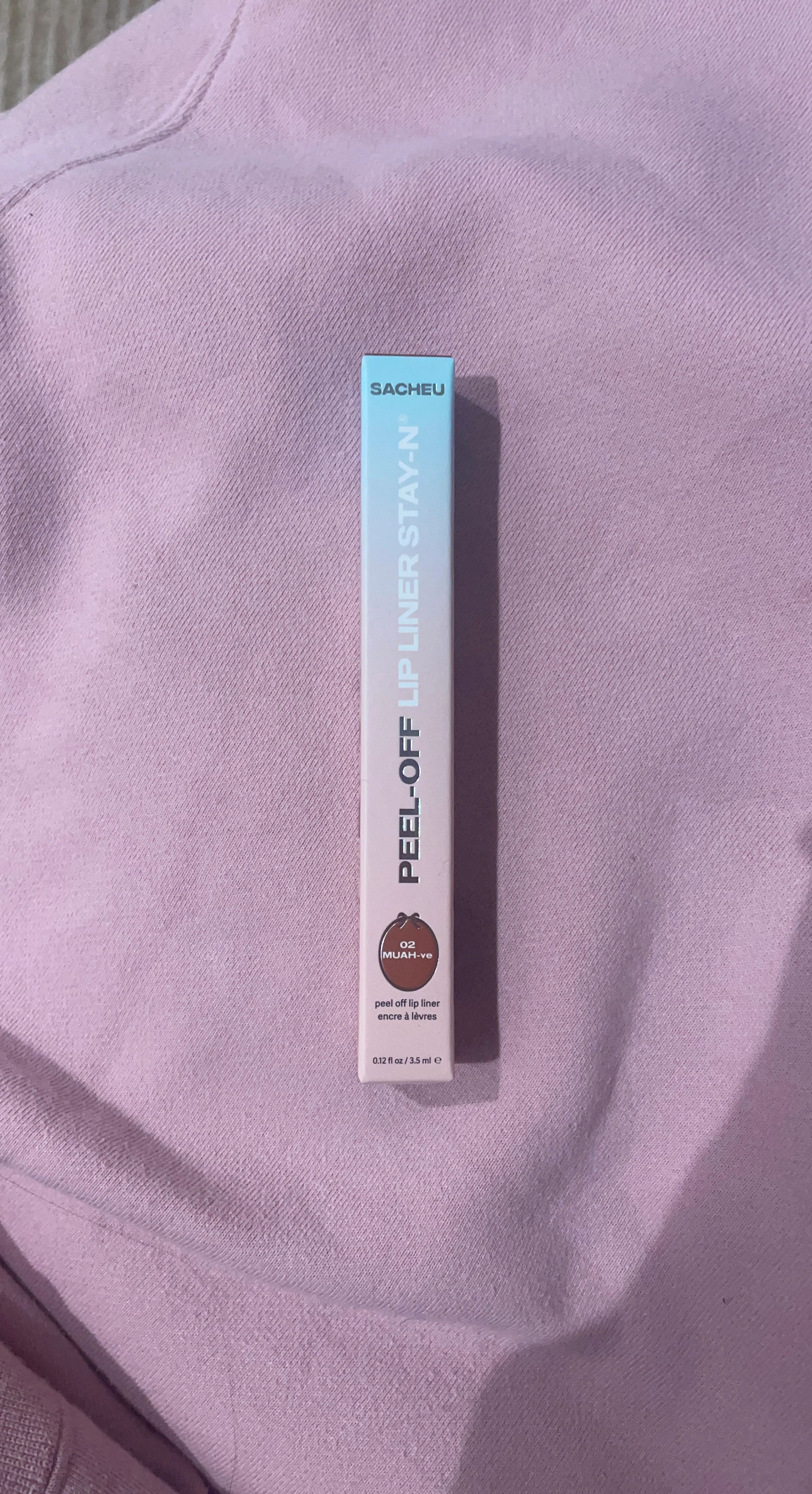 Sacheu Peel-Off Lip Liner - 02 MUAH-ve