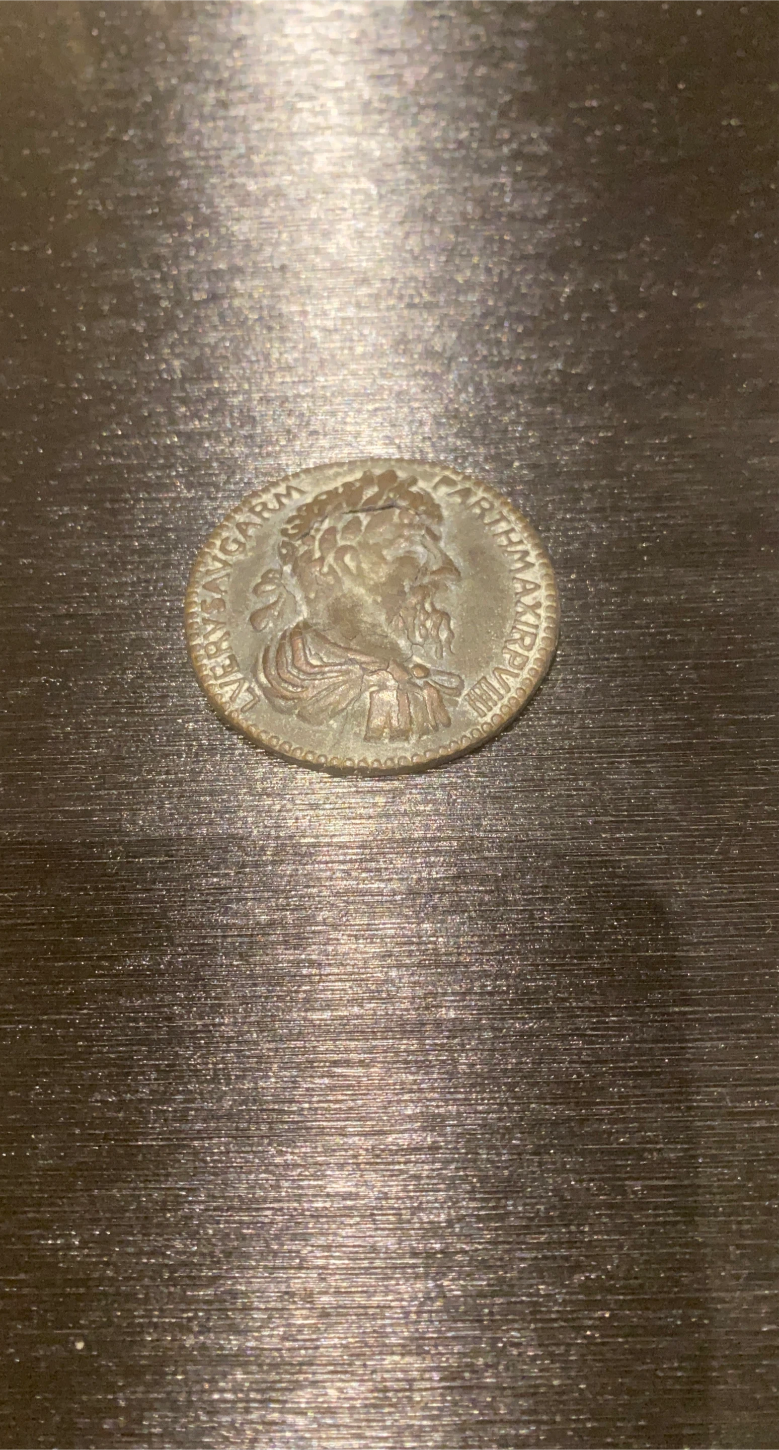Roman Lucius Verus Commemorative Coin