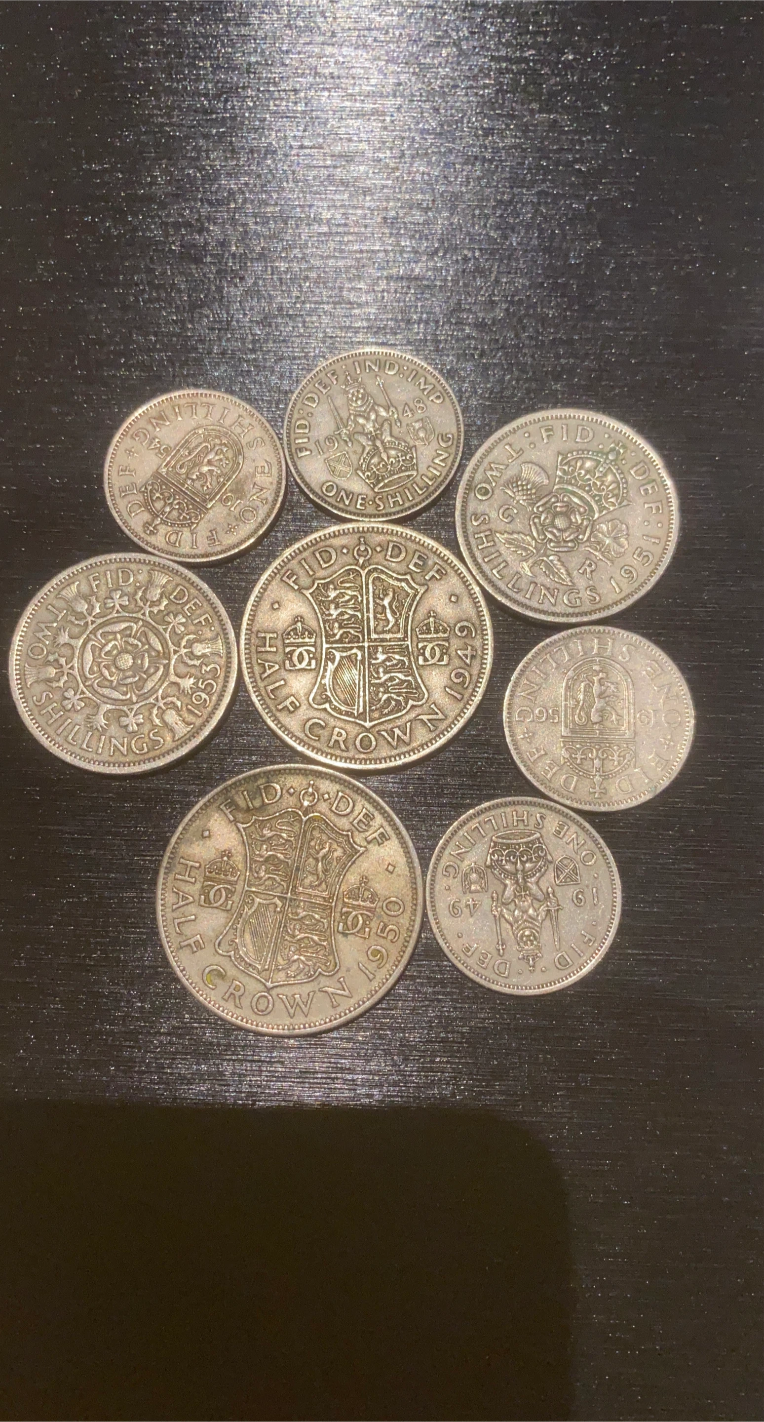 Vintage British Coin Collection