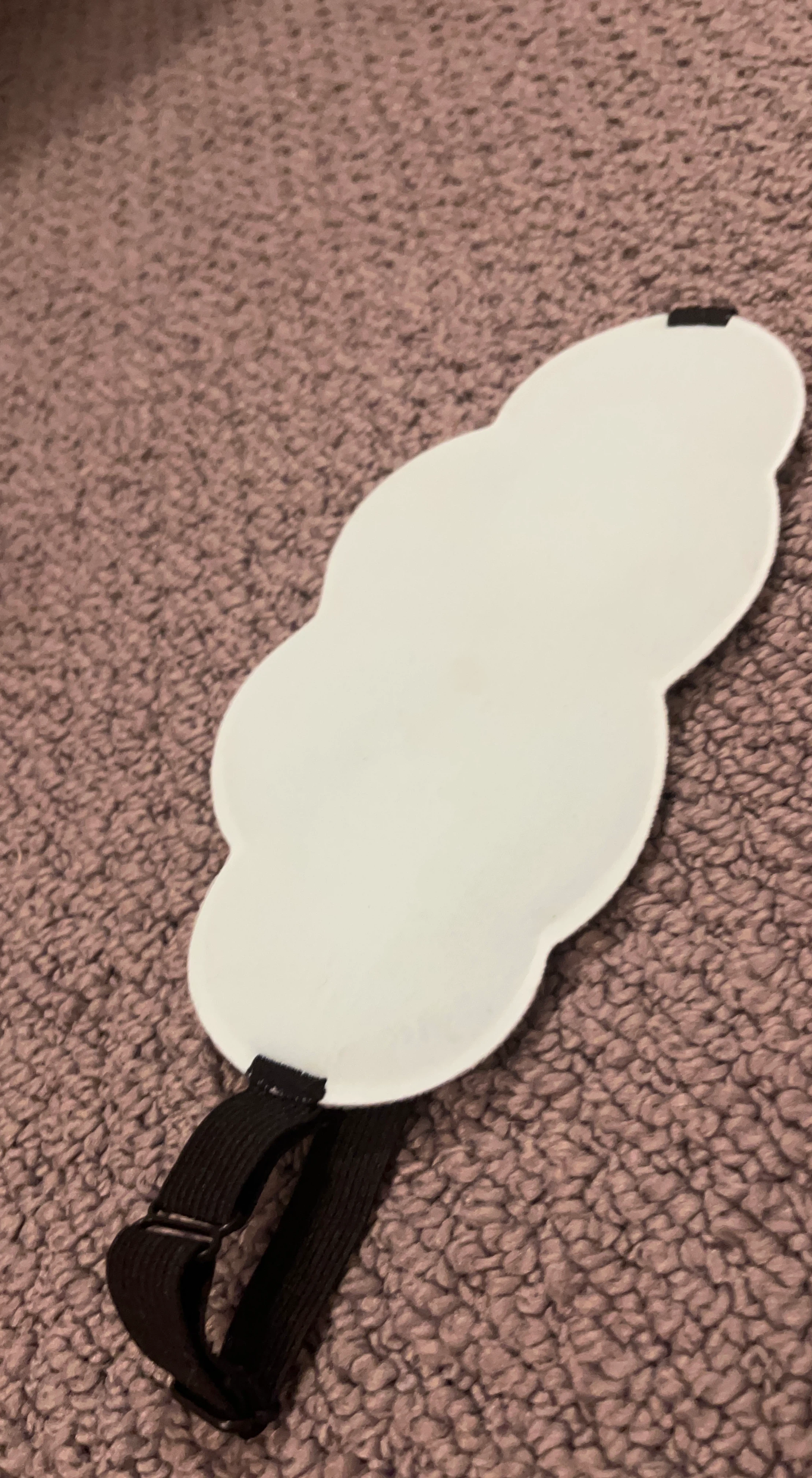 White Sleep Eye Mask