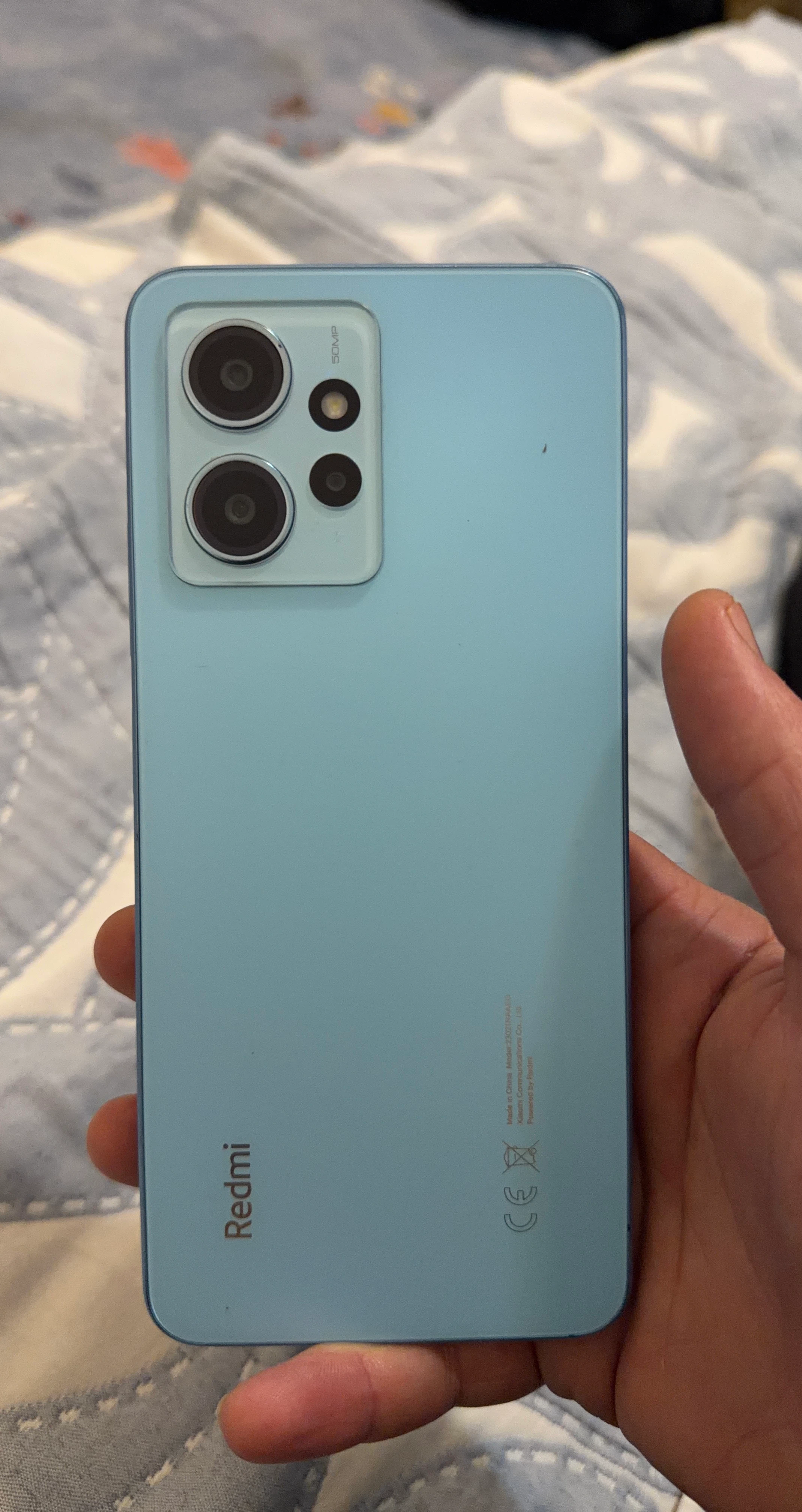 Xiaomi Redmi Note 12 5G Light Blue