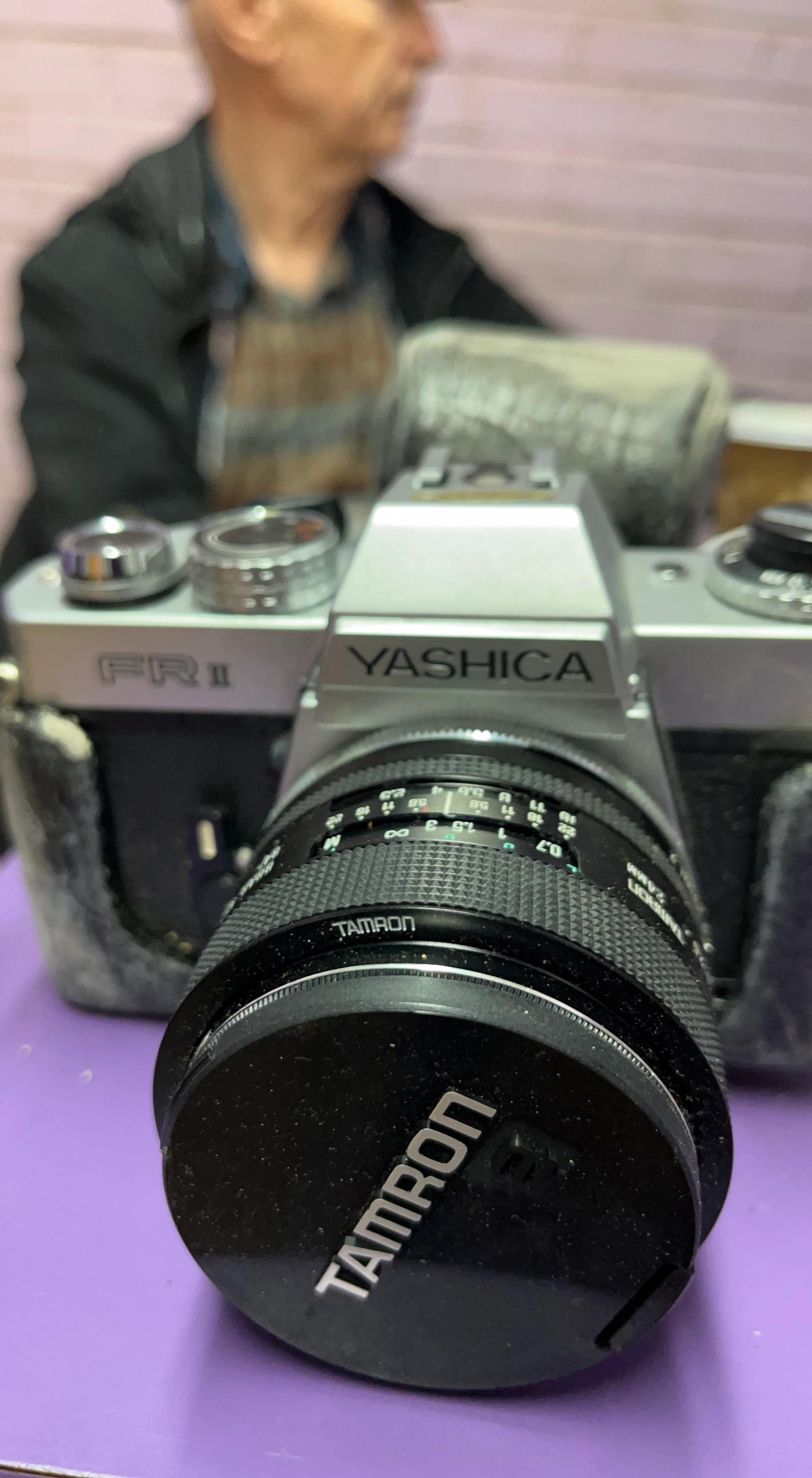 Yashica FR II Camera with Tamron Lens