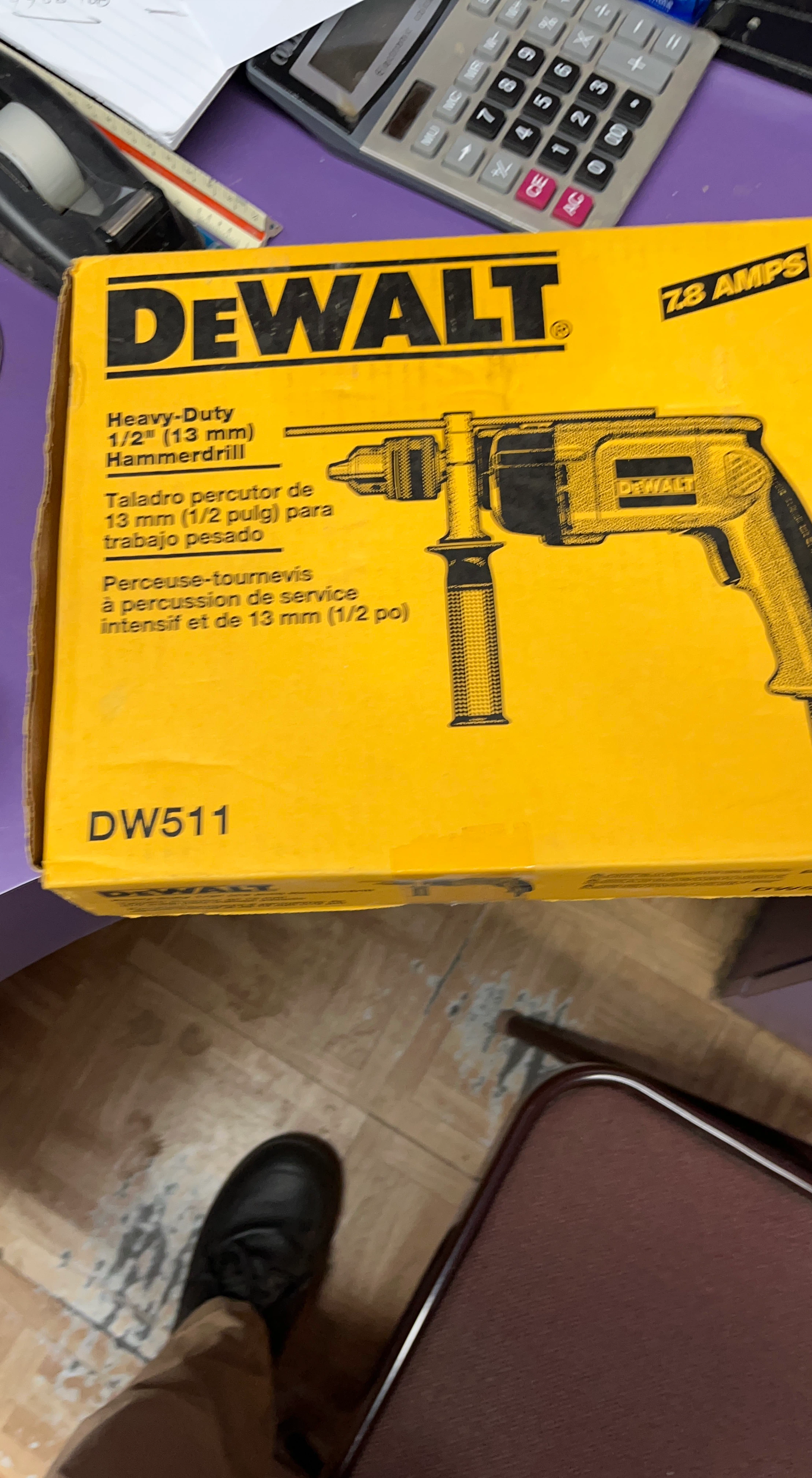 DEWALT DW511 1/2-Inch Hammerdrill