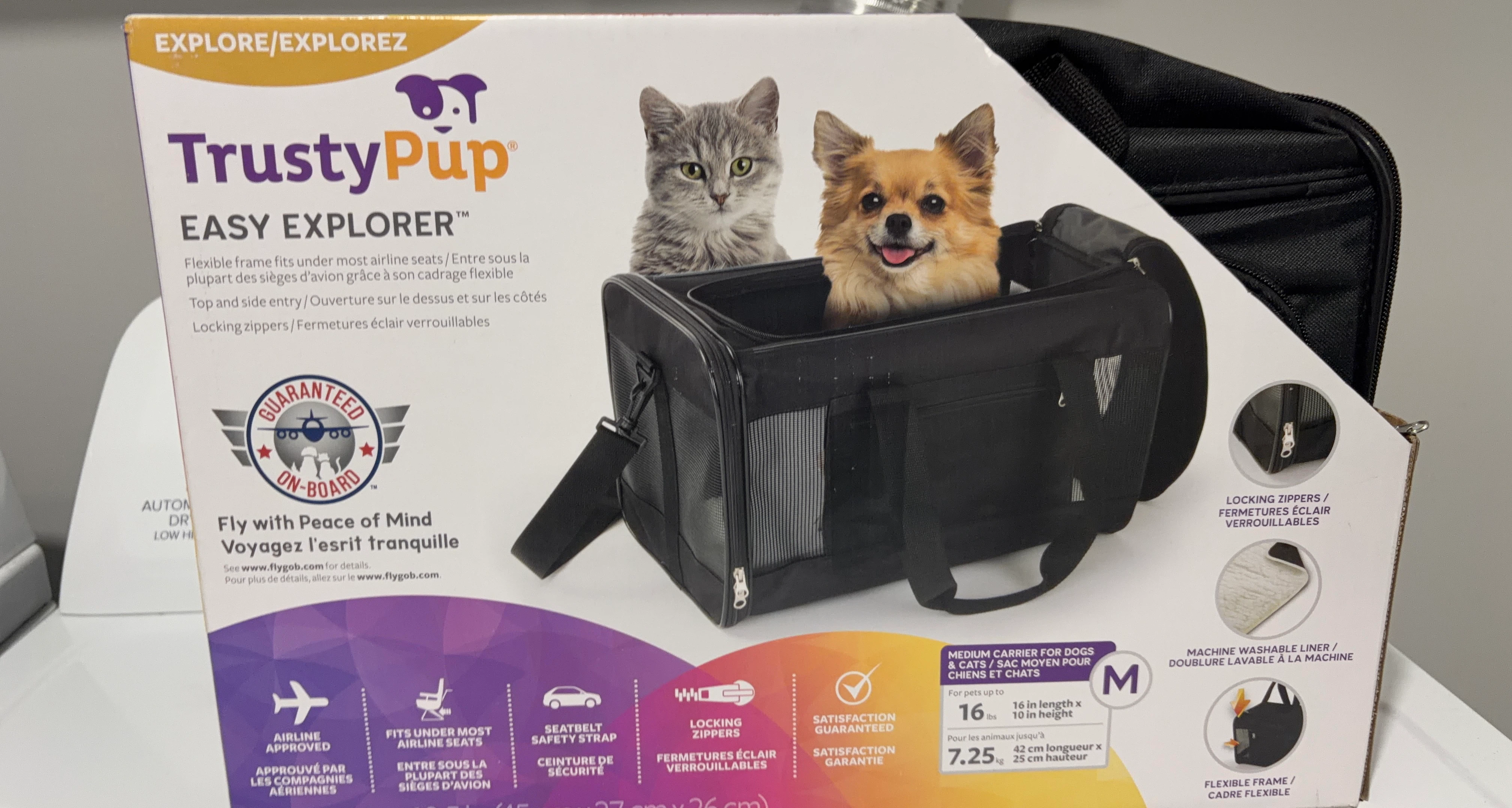 TrustyPup Easy Explorer Pet Carrier Medium