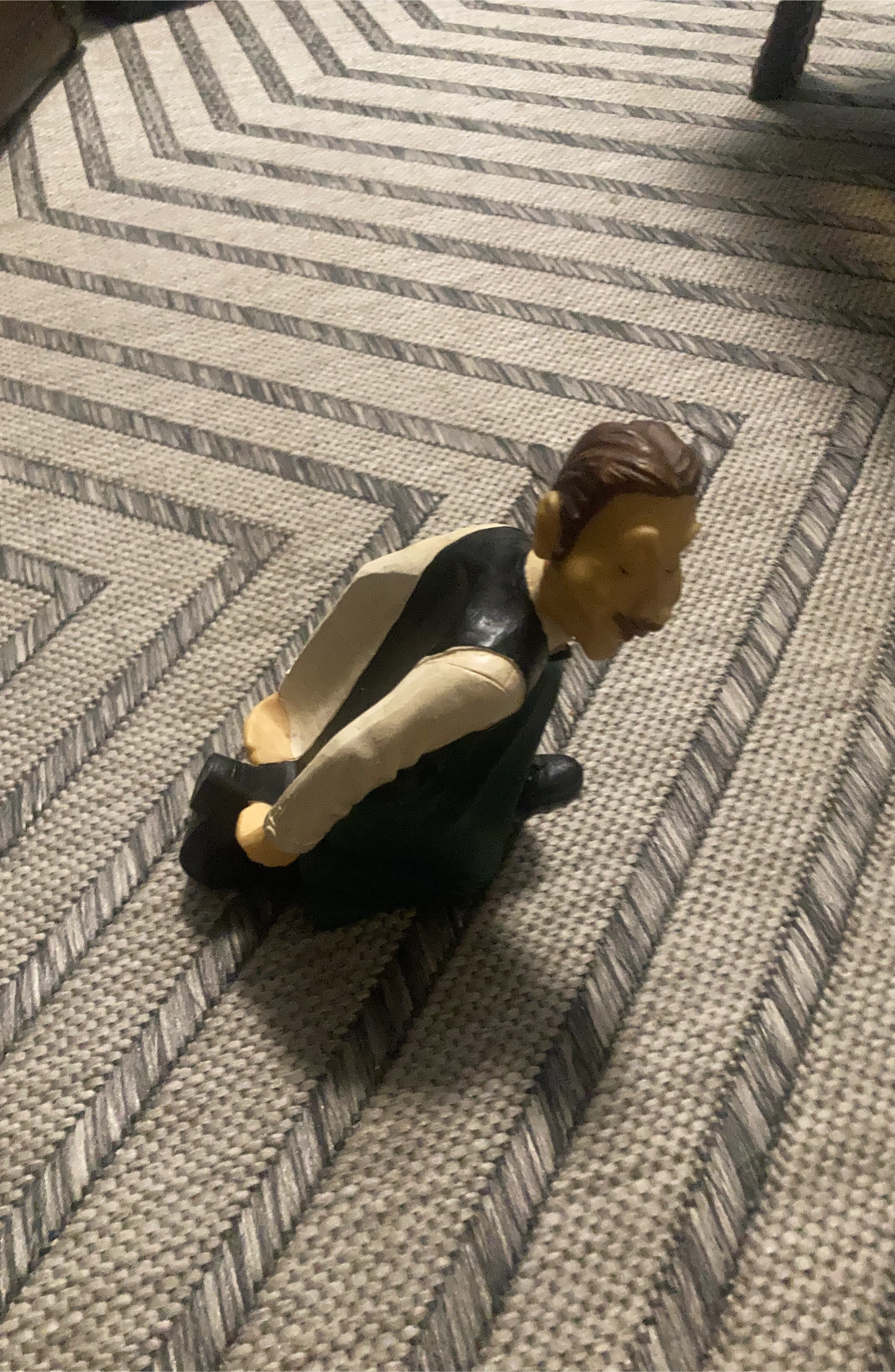 Vintage Waiter wine bottle holder