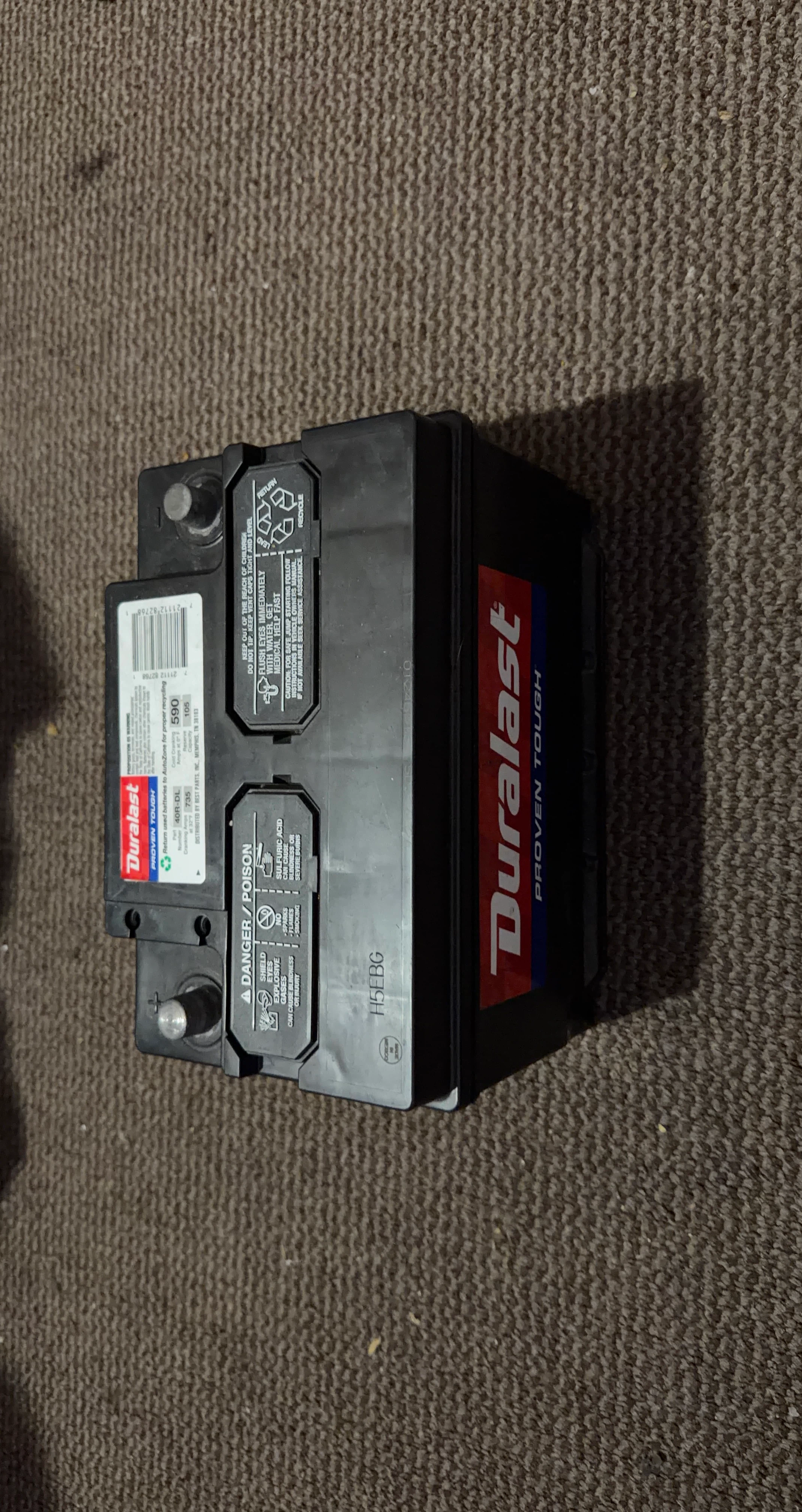 Duralast 40R-DL Car Battery