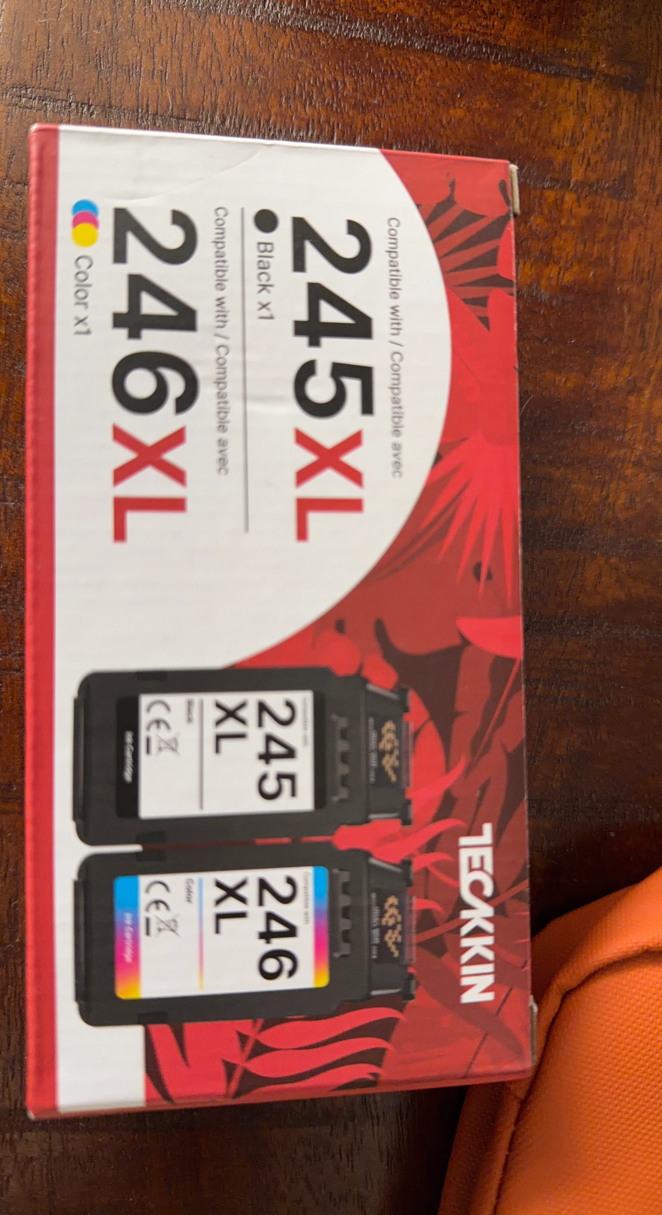 Teckkin 245XL and 246XL Ink Cartridge Set
