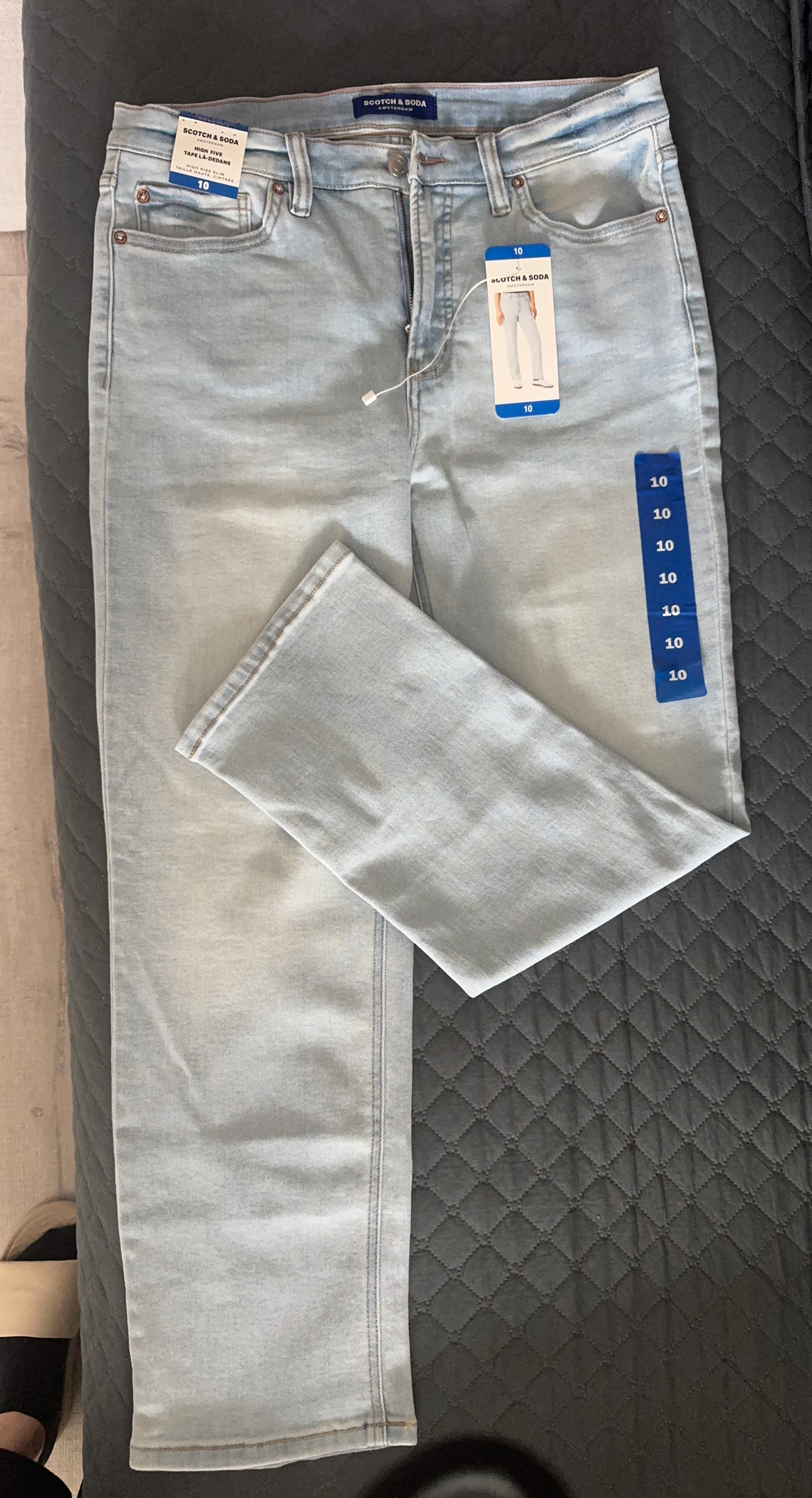 Scotch & Soda High Five Slim Jeans Size 10