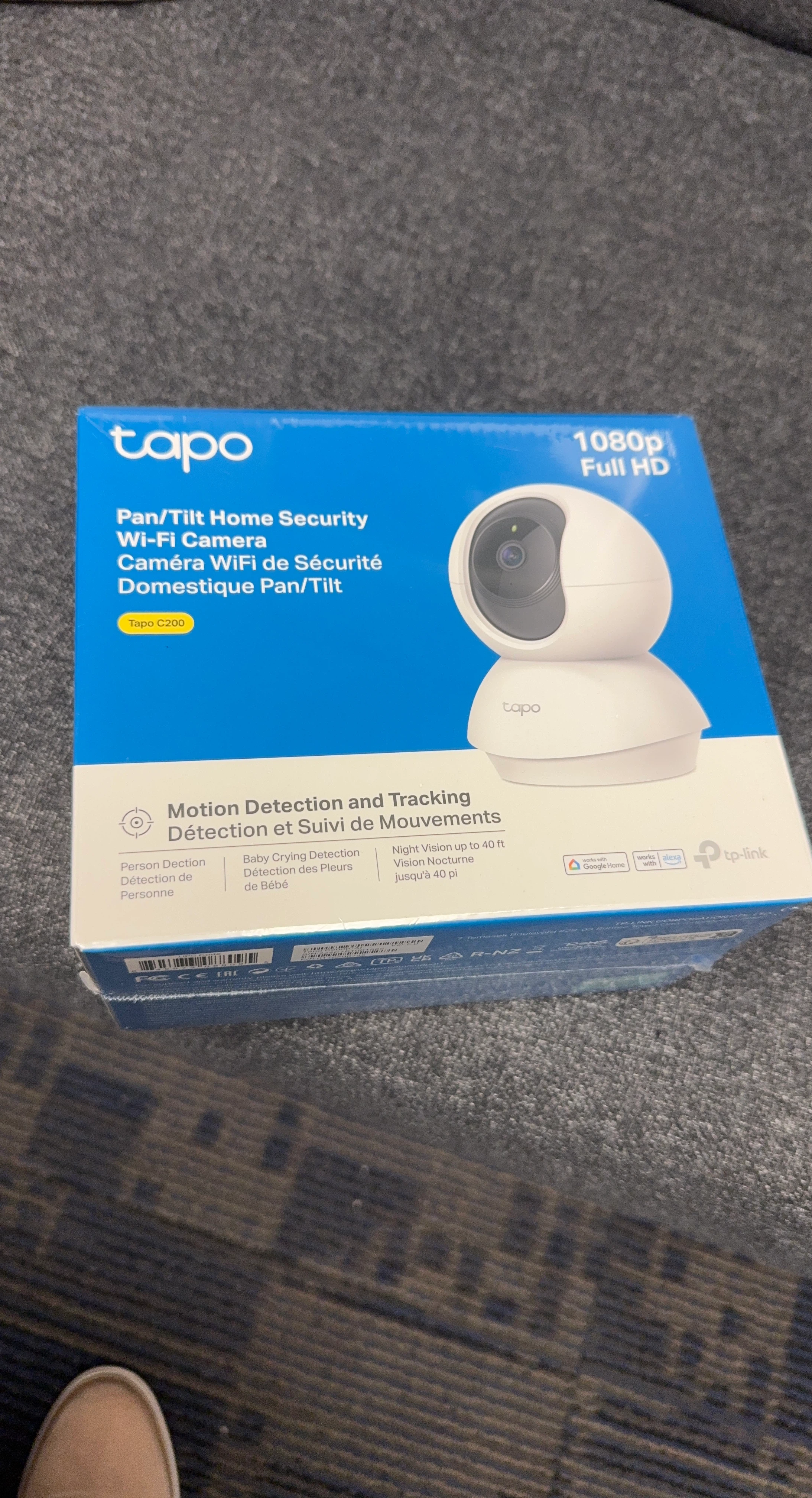 TP-Link Tapo C200 Pan/Tilt Home Security Wi-Fi Camera