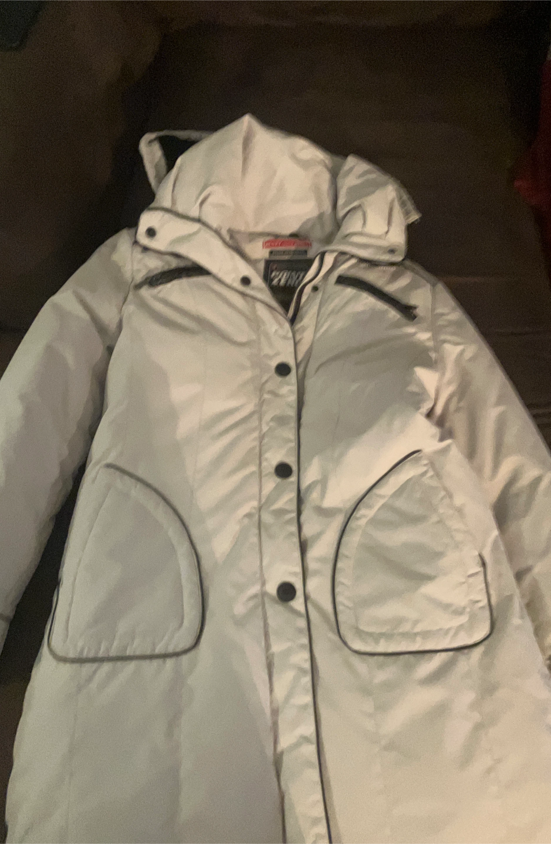 Point Zero White Insulated Jacket