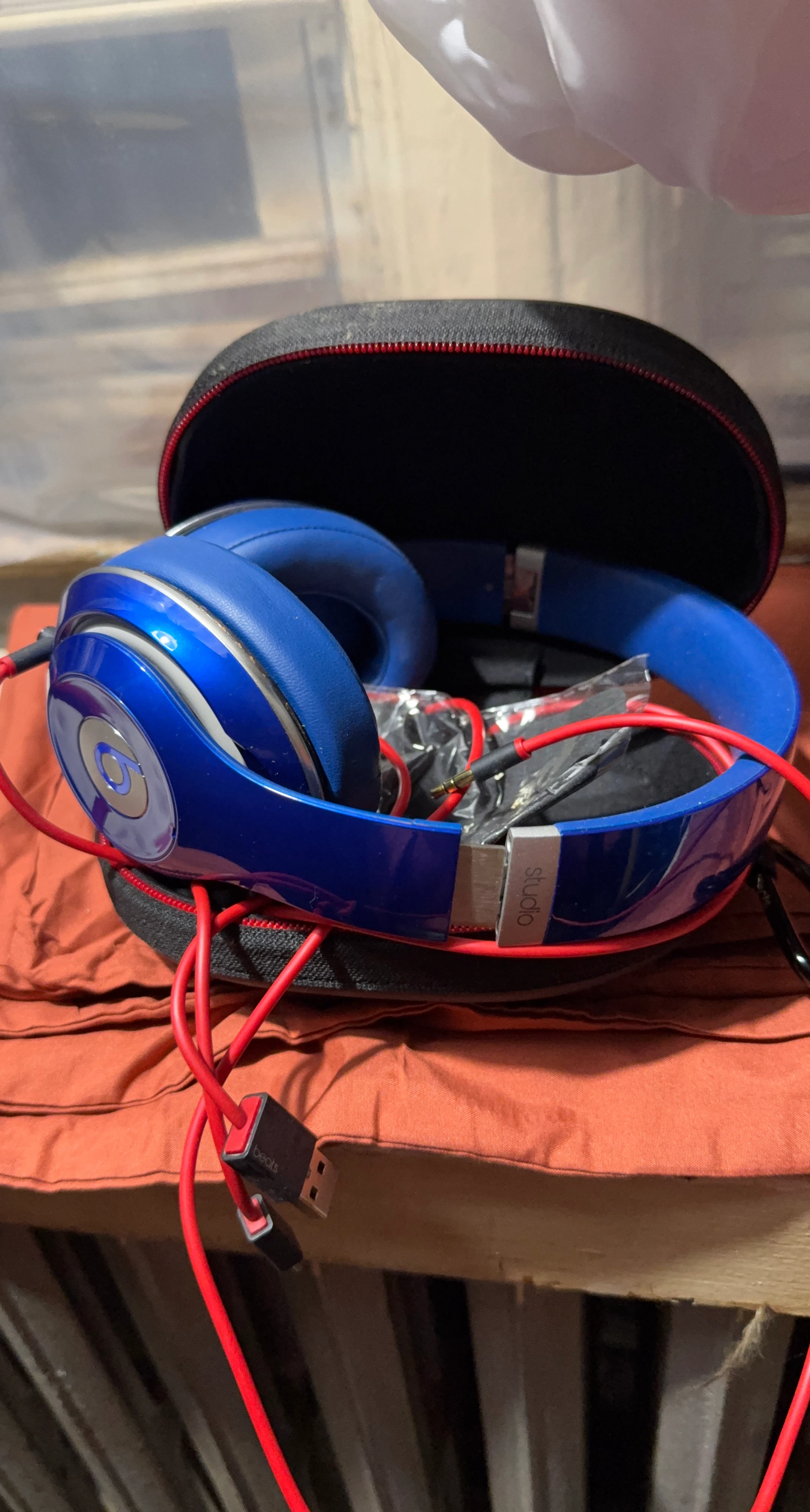 Beats Studio Headphones Blue