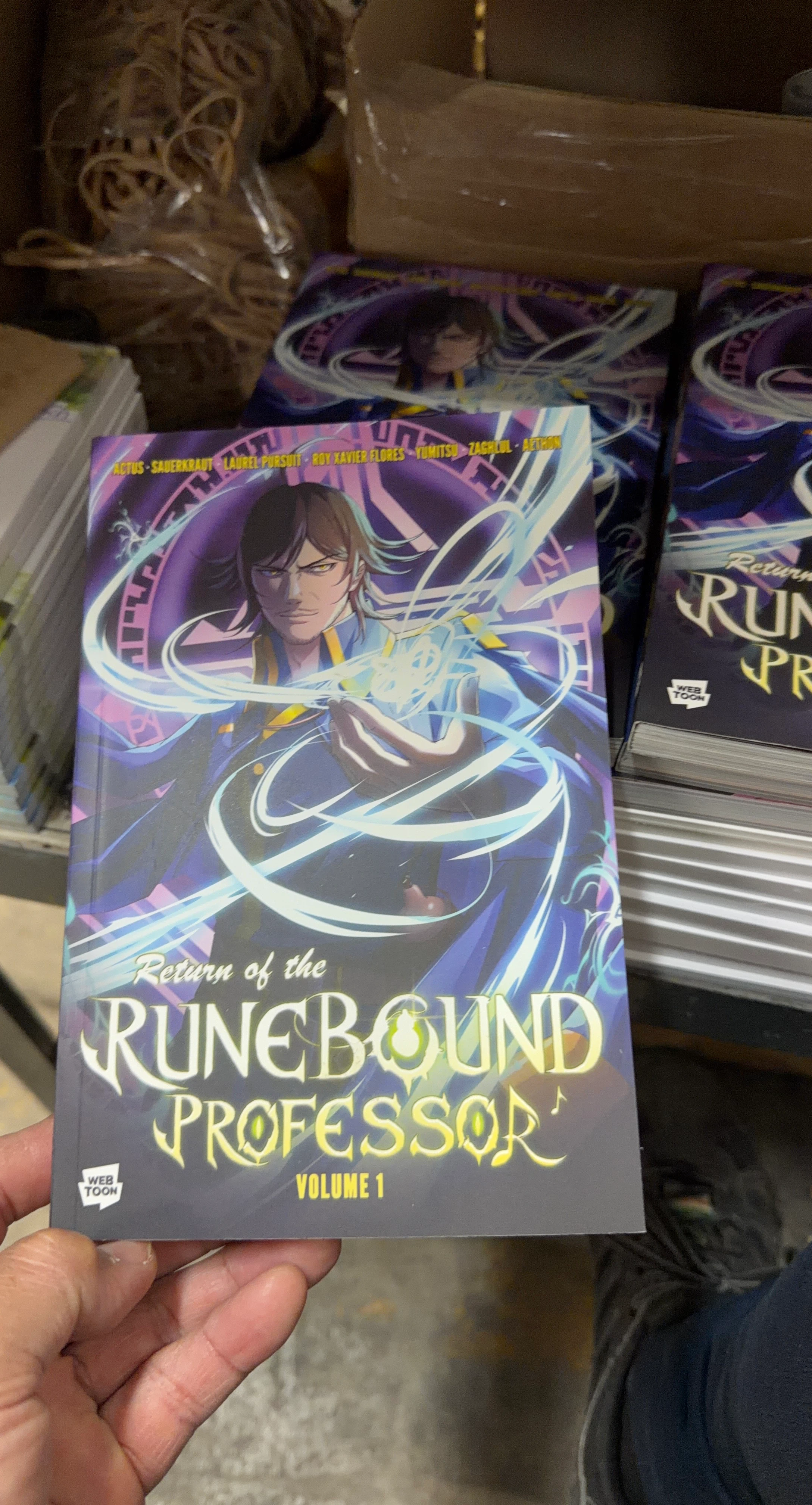 Return of the Runebound Professor Volume 1
