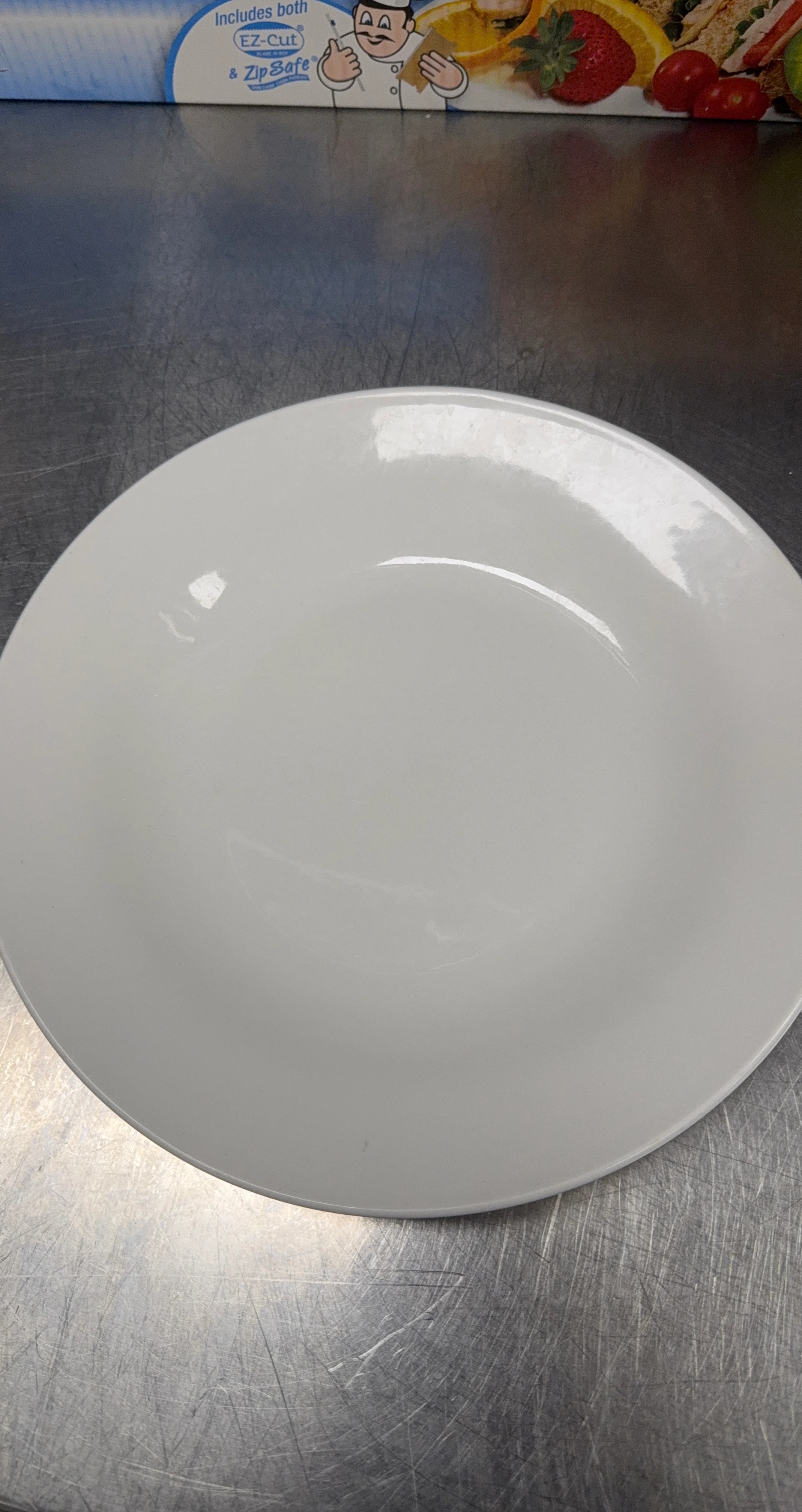 World Porcelana White Dinner Plate 25 pc