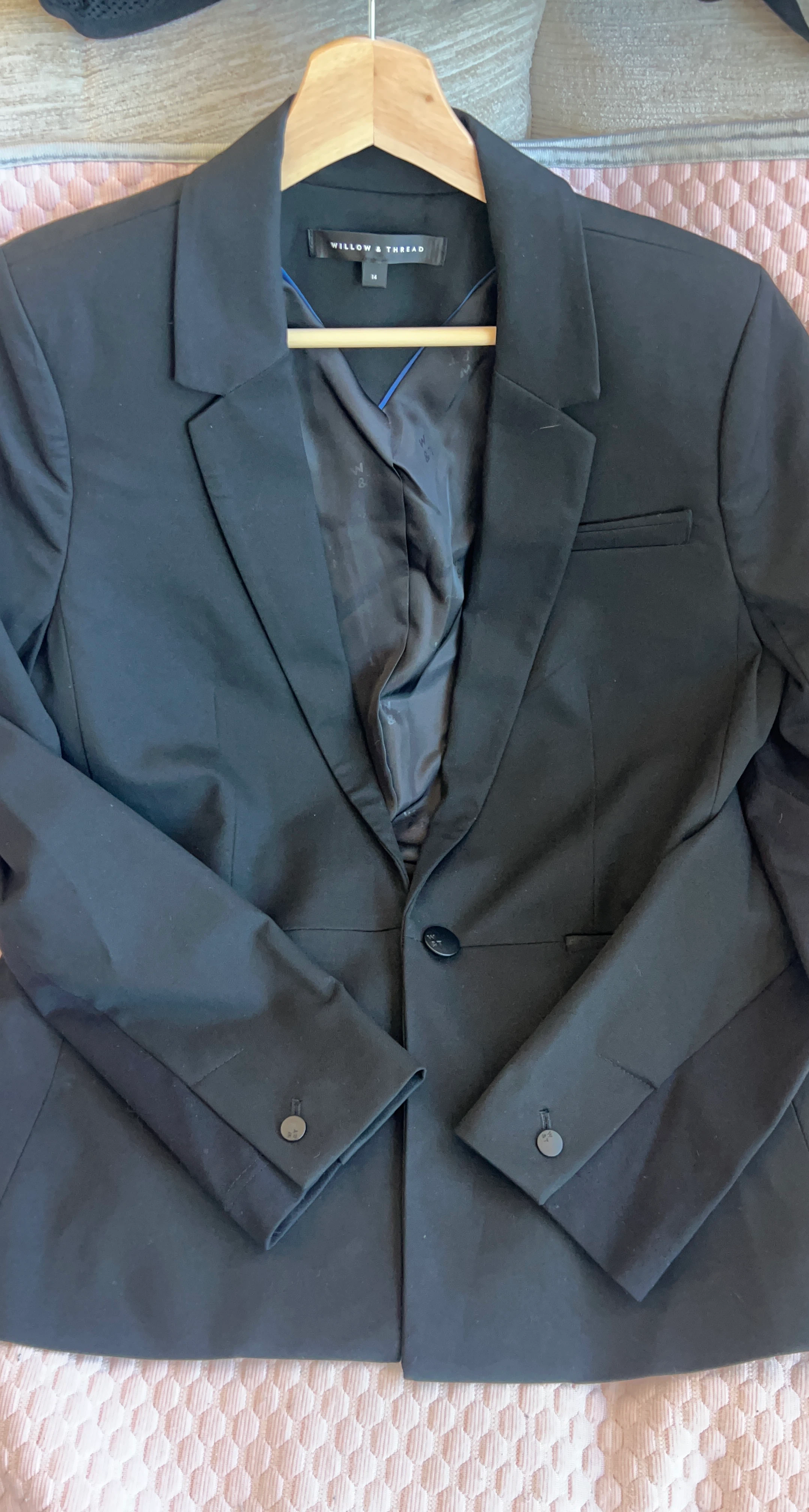 Willow & Thread Black Blazer