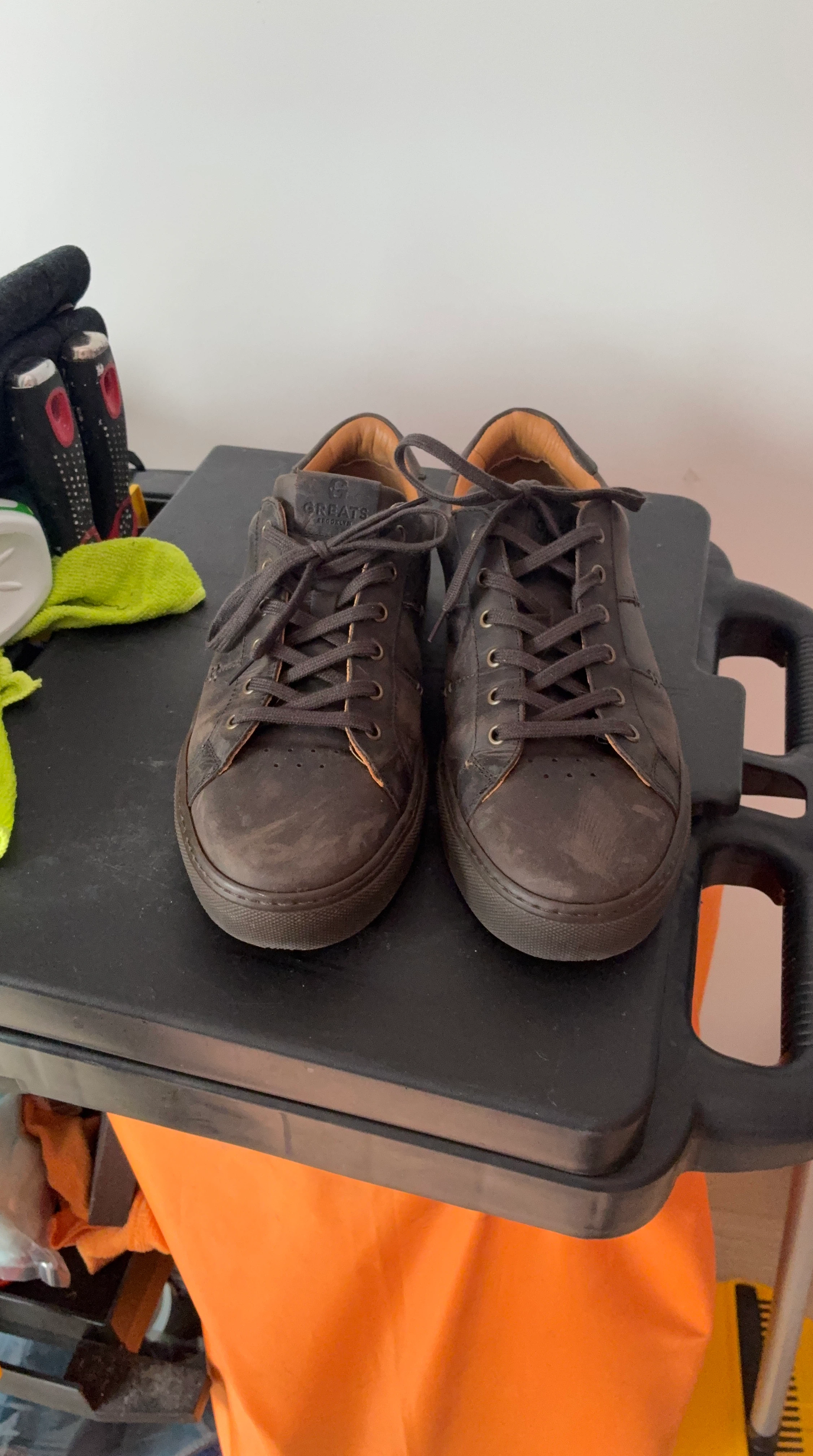 Greats Brooklyn Leather Sneakers