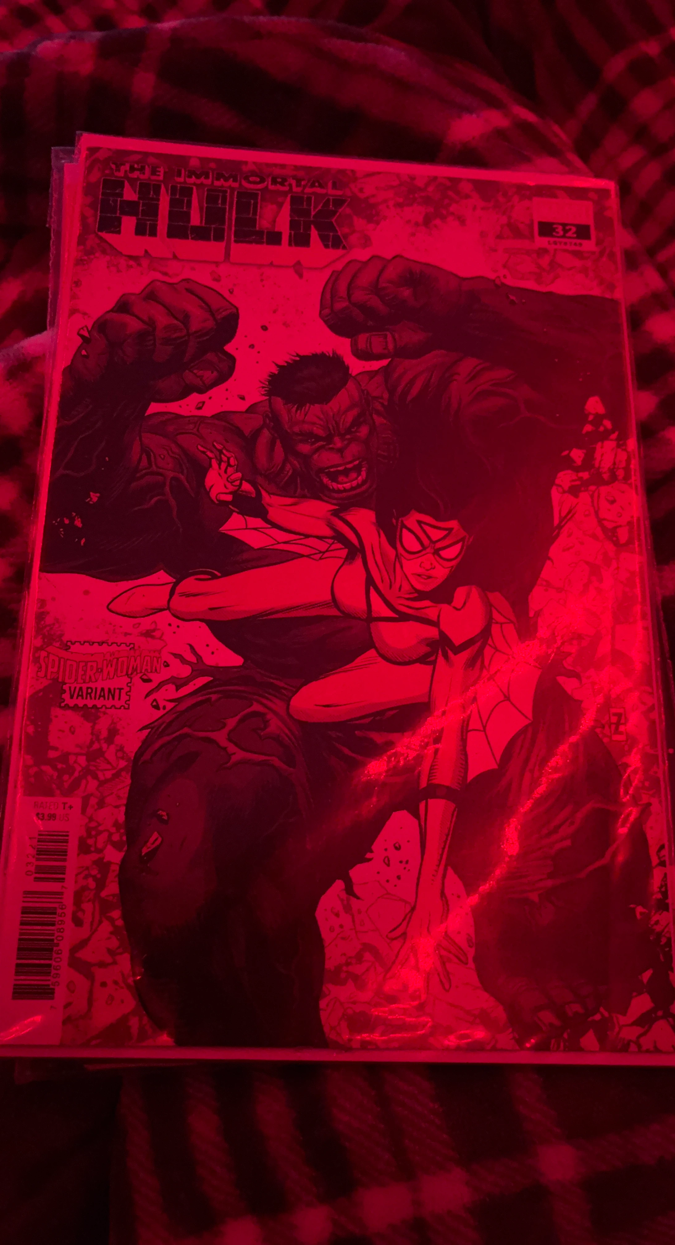 The Immortal Hulk #32 Spider-Woman Variant Comic