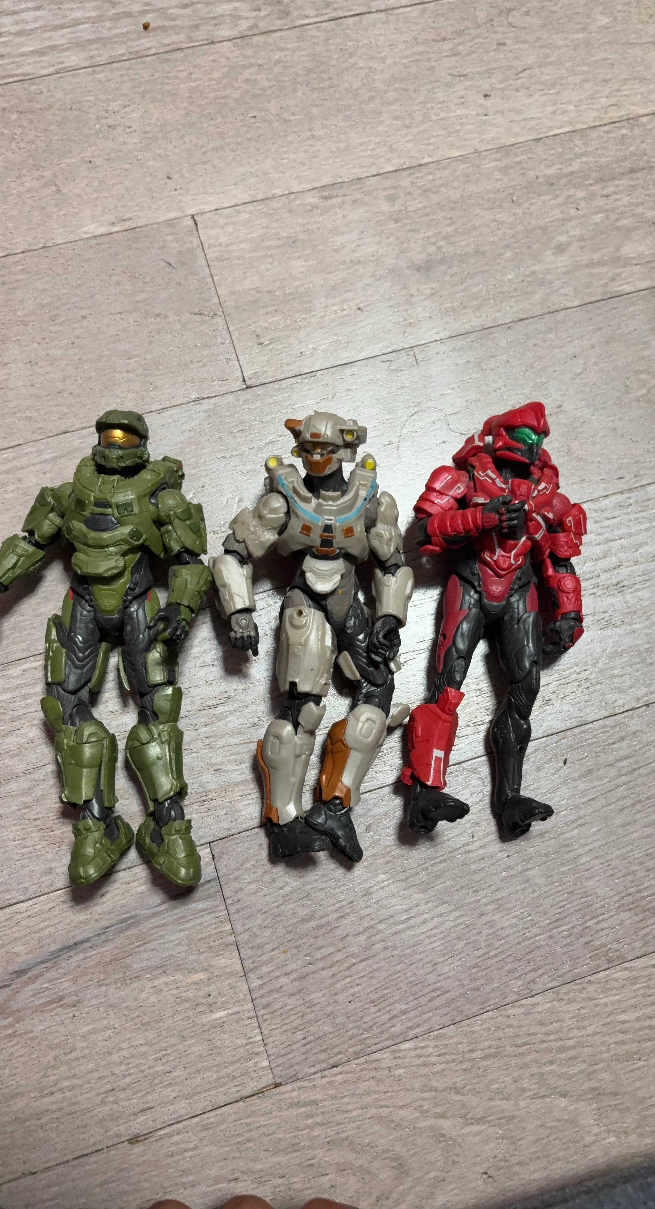 Halo Spartan Collection Action Figures Set of 3