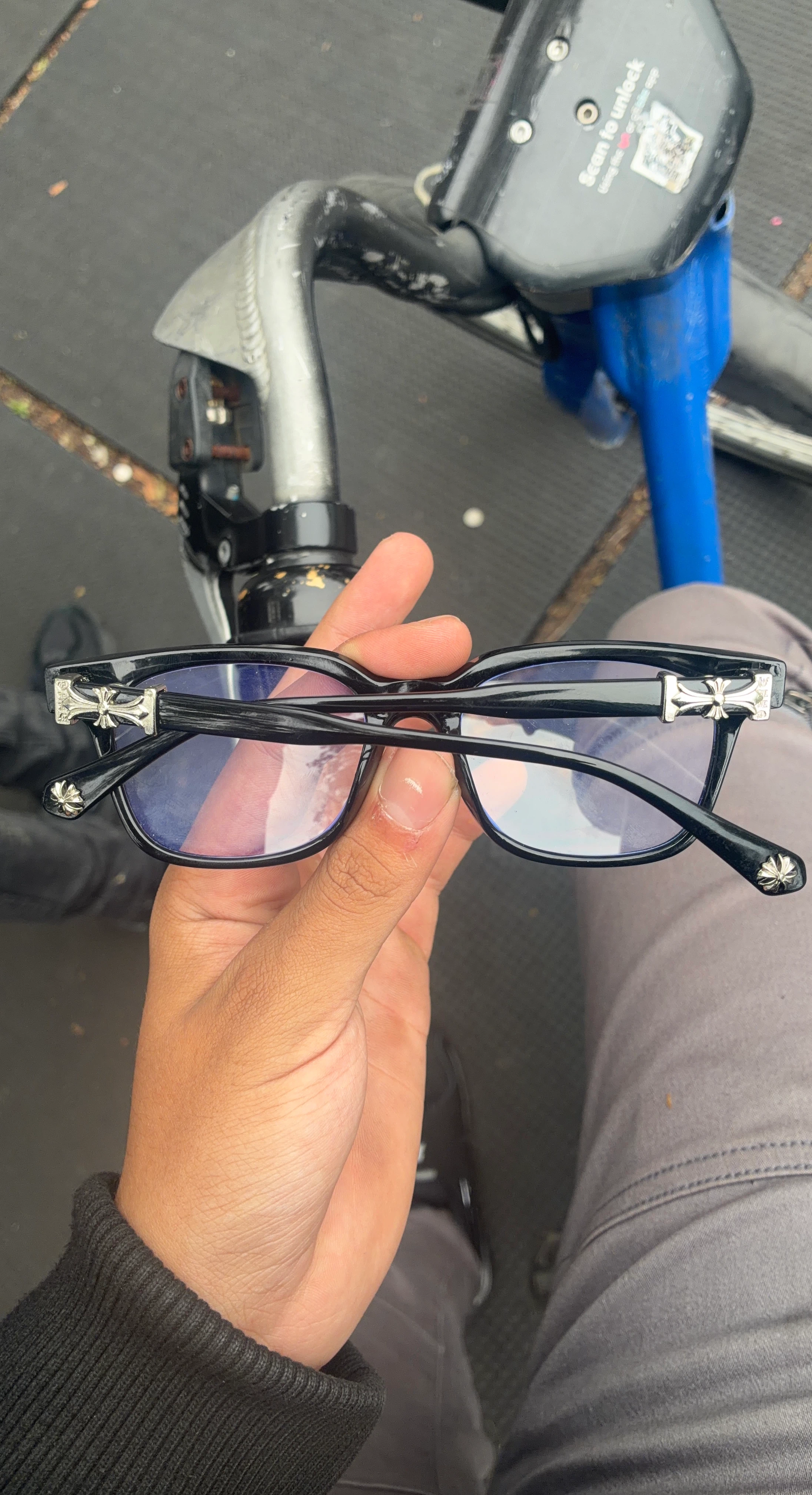Chrome Hearts Glasses blue light lens