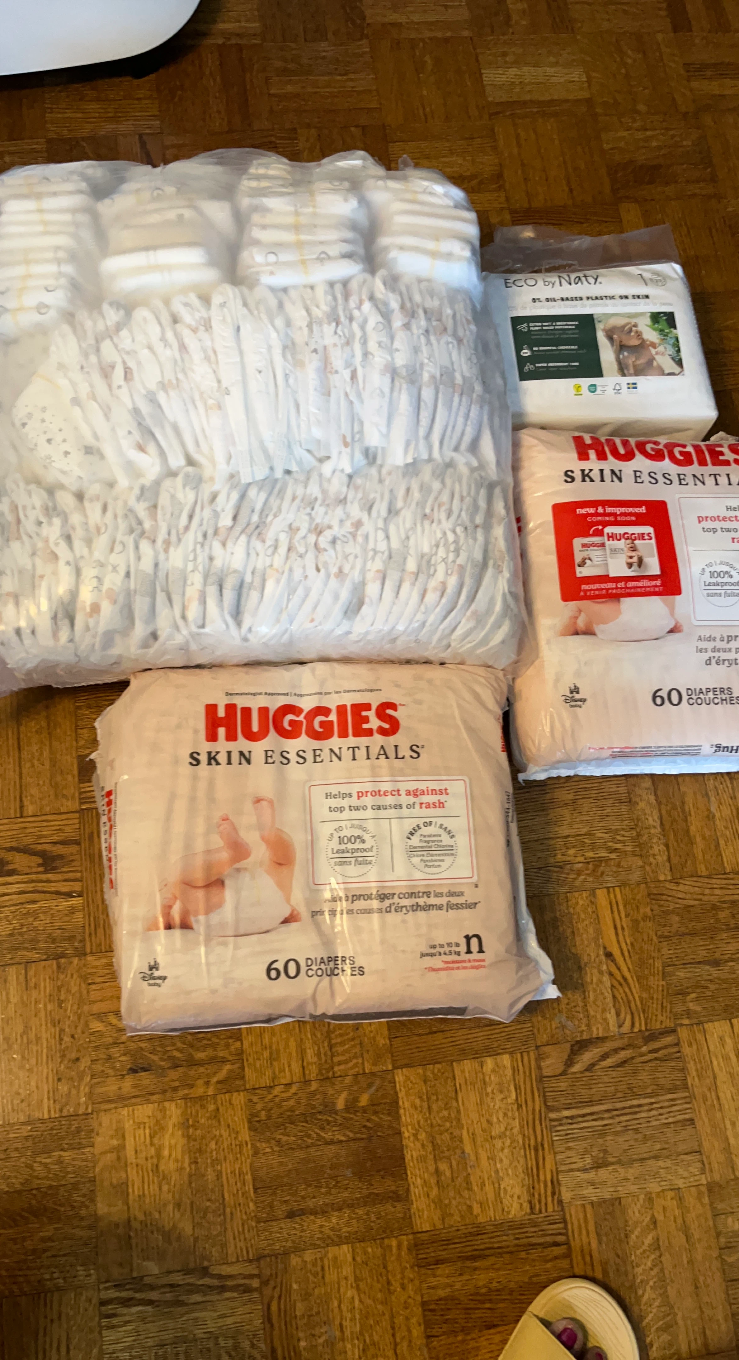 Huggies Skin Essentials Diapers Newborn