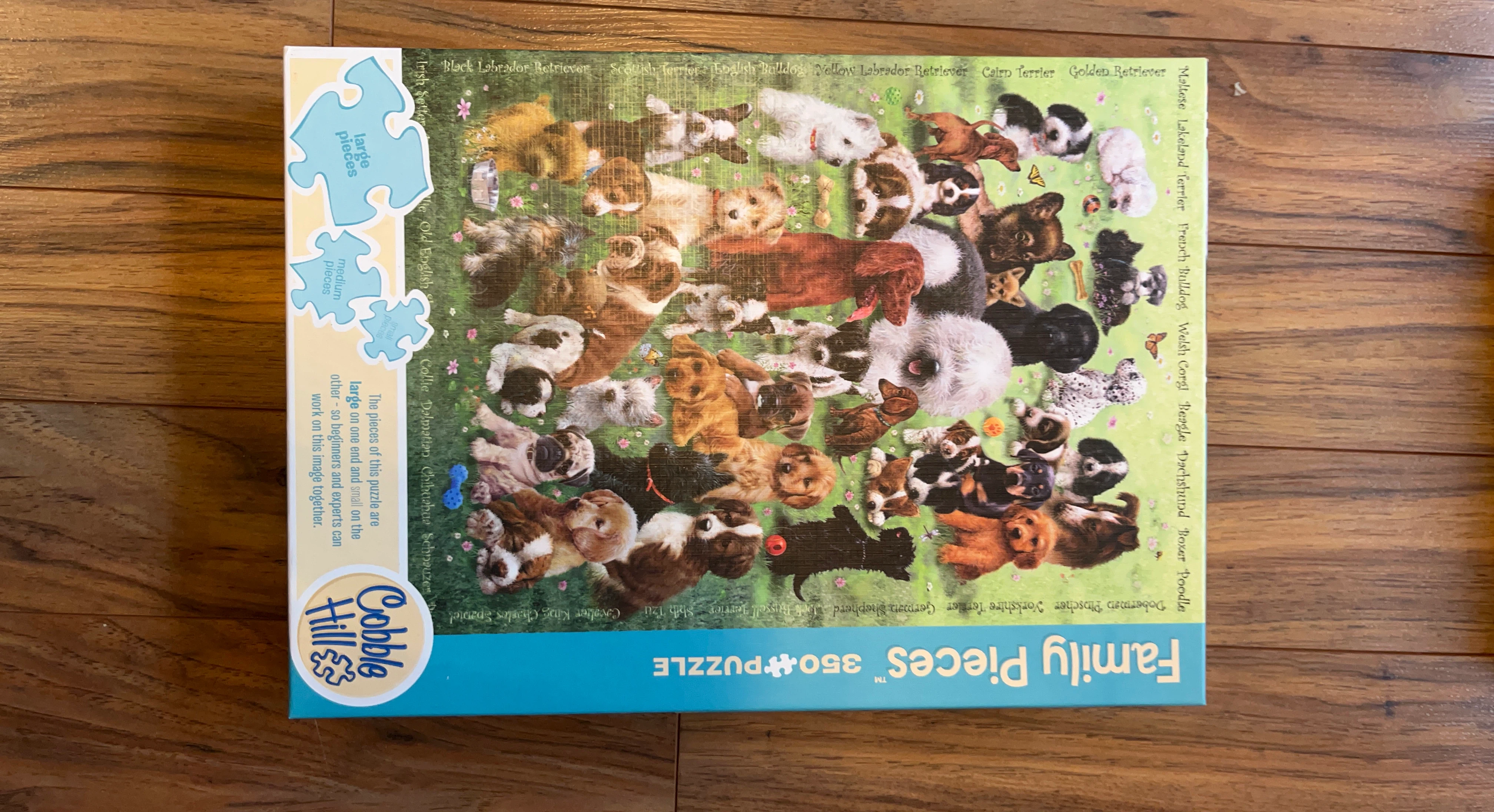 Cobble Hill Family Pieces 350-Piece Dog Puzzle