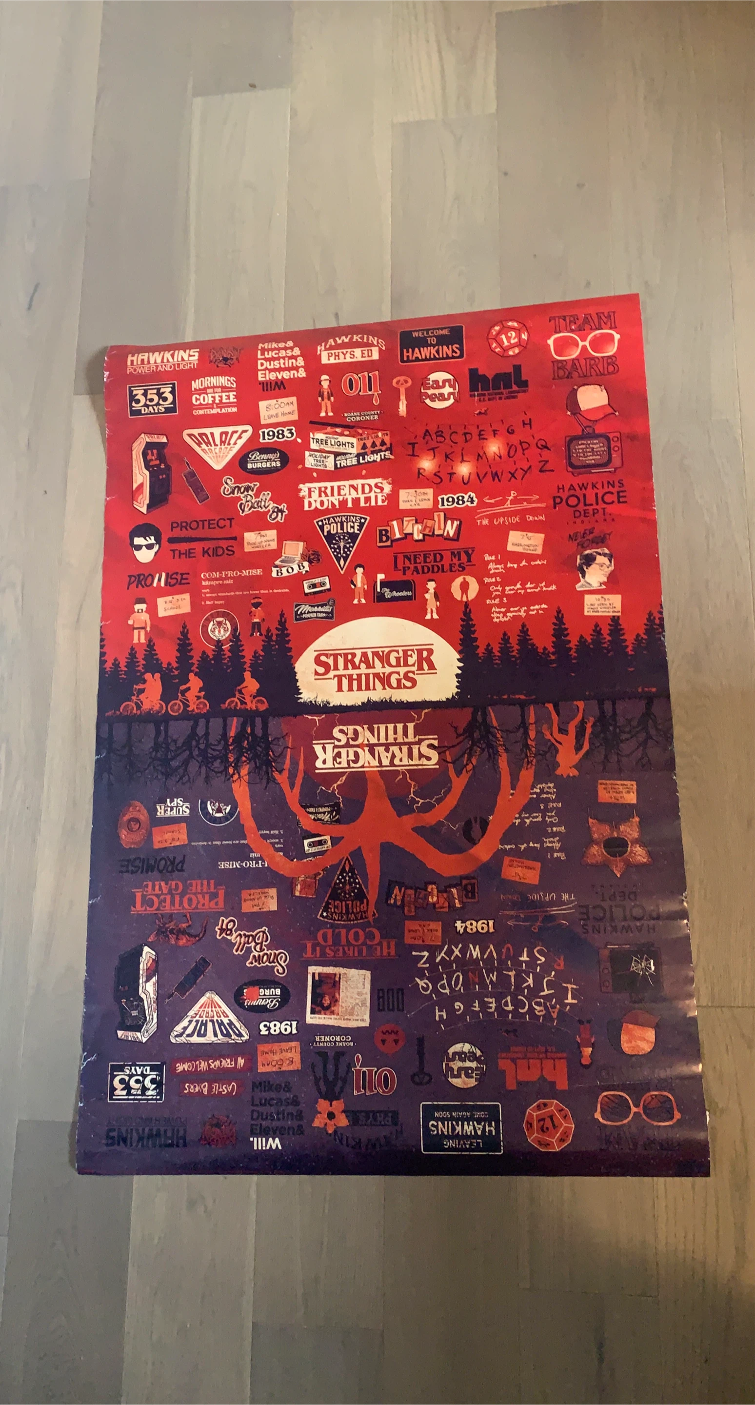 Stranger Things Double-Sided Poster