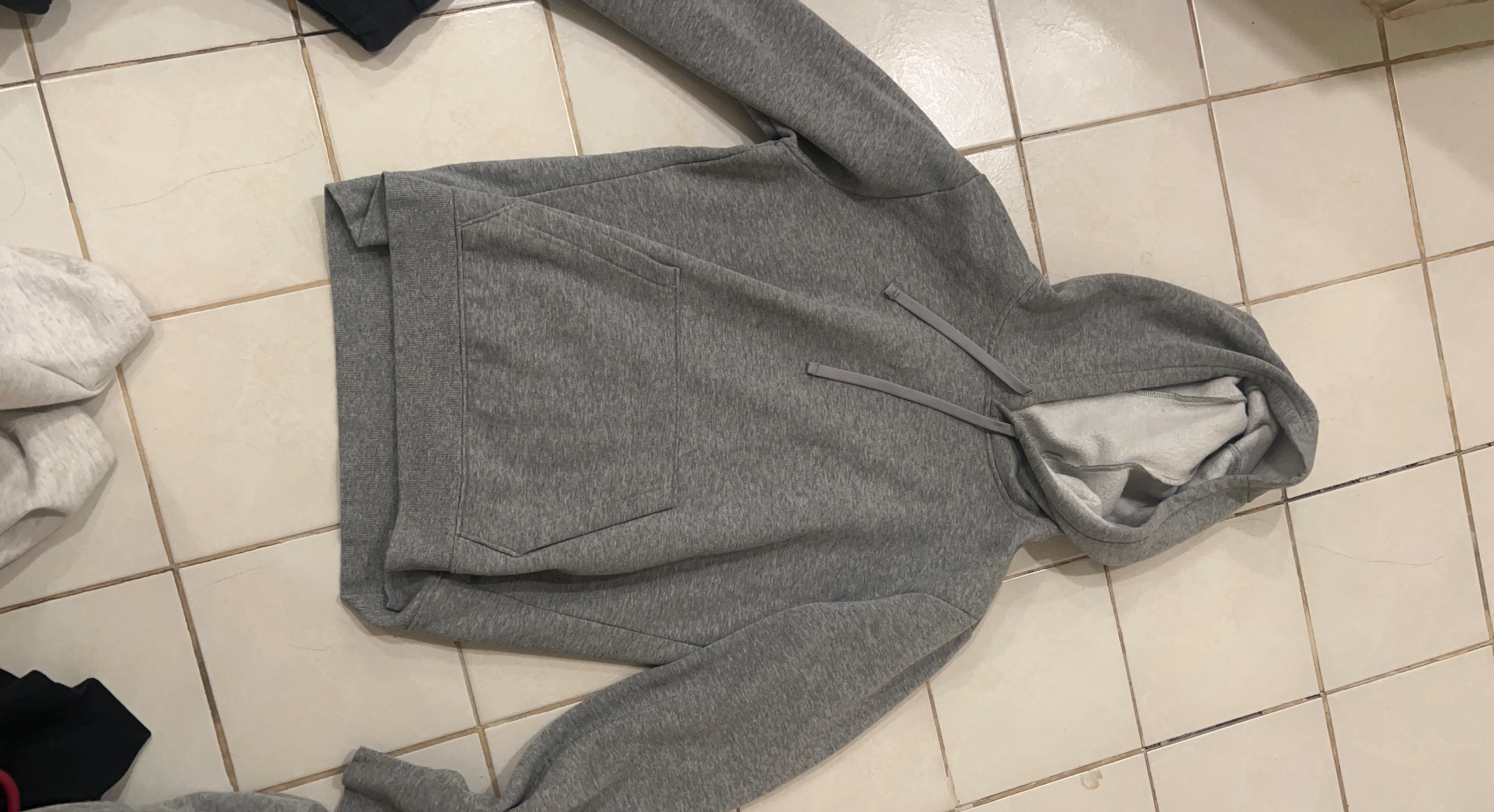 Grey hoodie