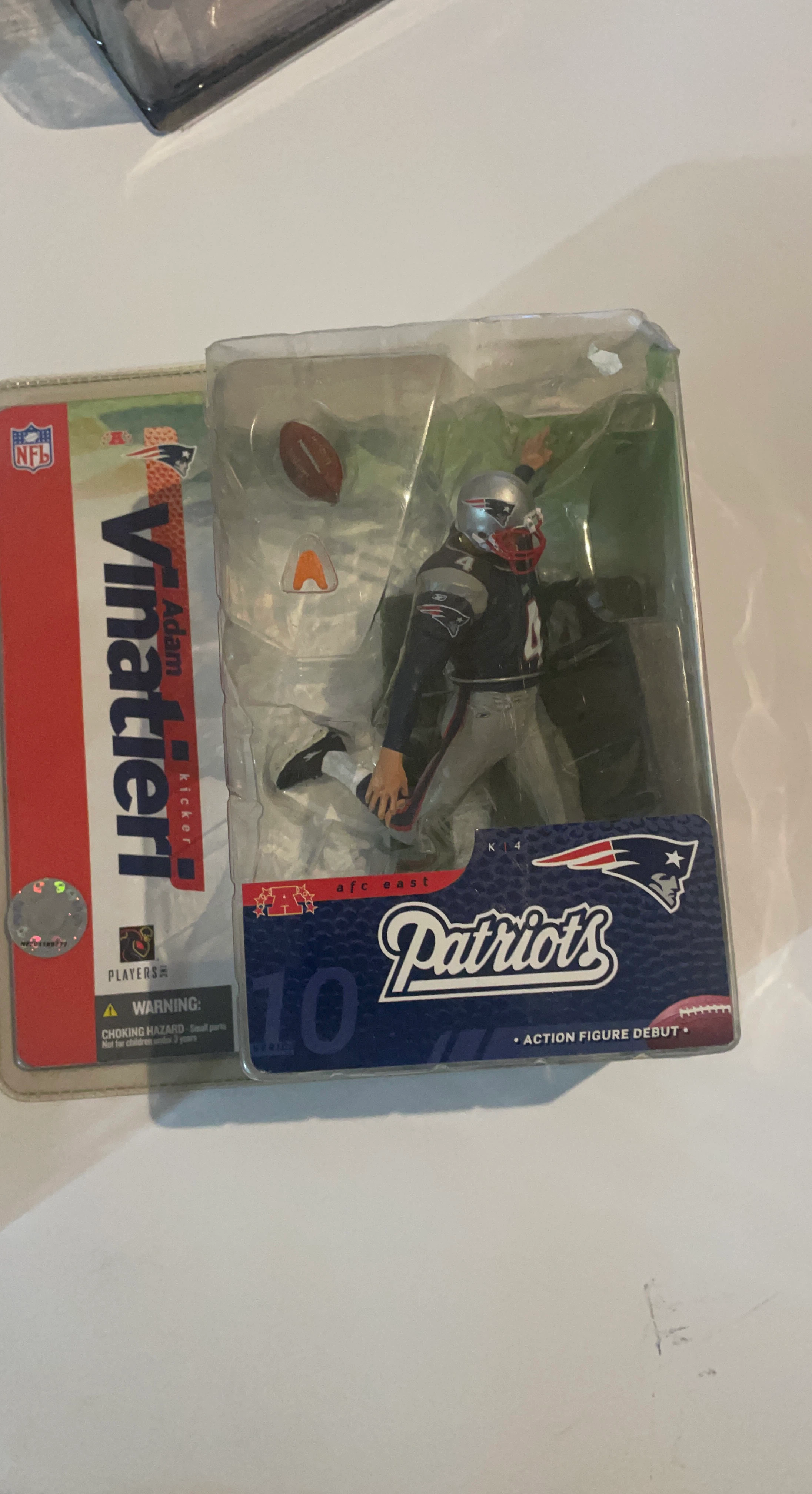 New England Patriots Adam Vinatieri Action Figure