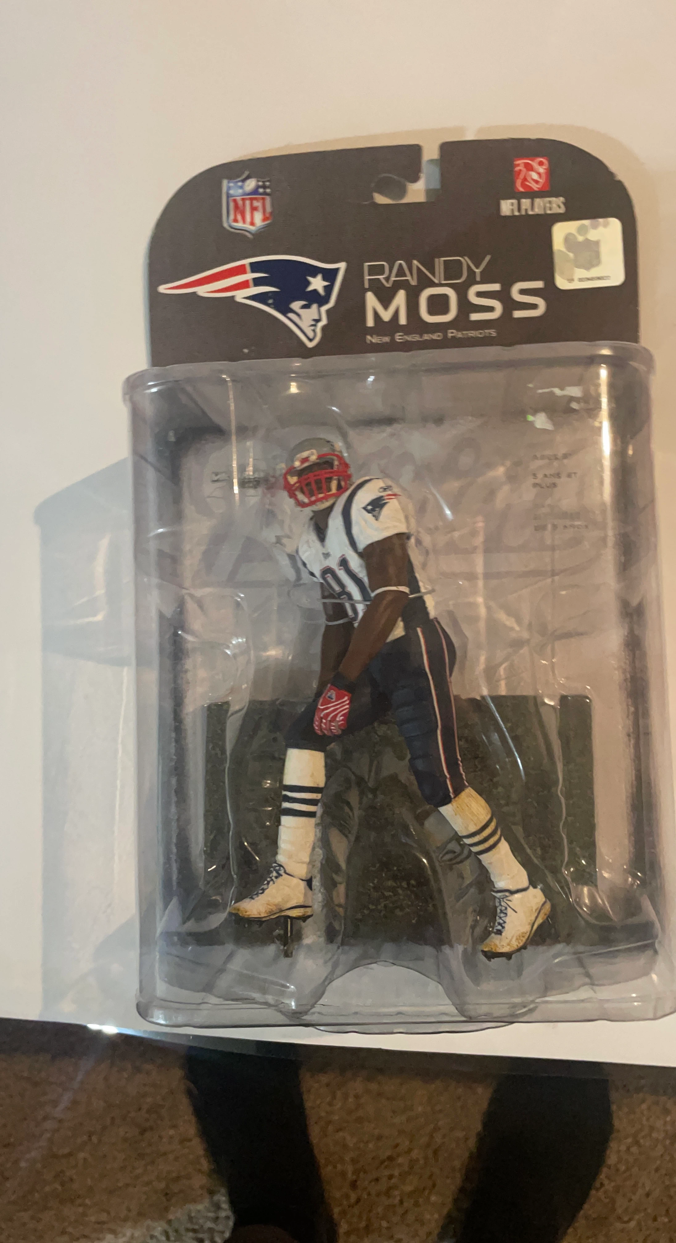 Randy Moss New England Patriots NFL Figure