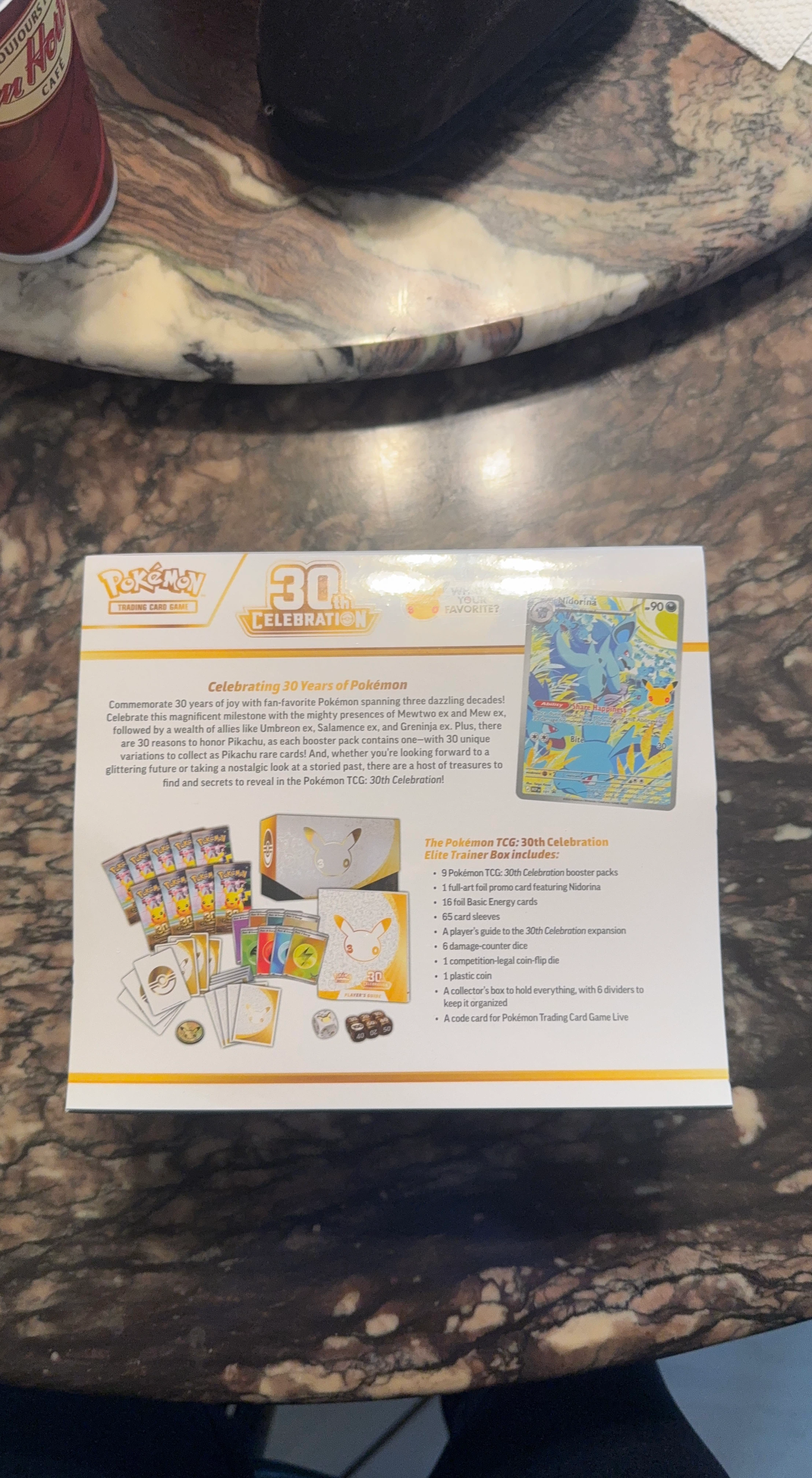 Pokemon TCG 30th Celebration Elite Trainer Box