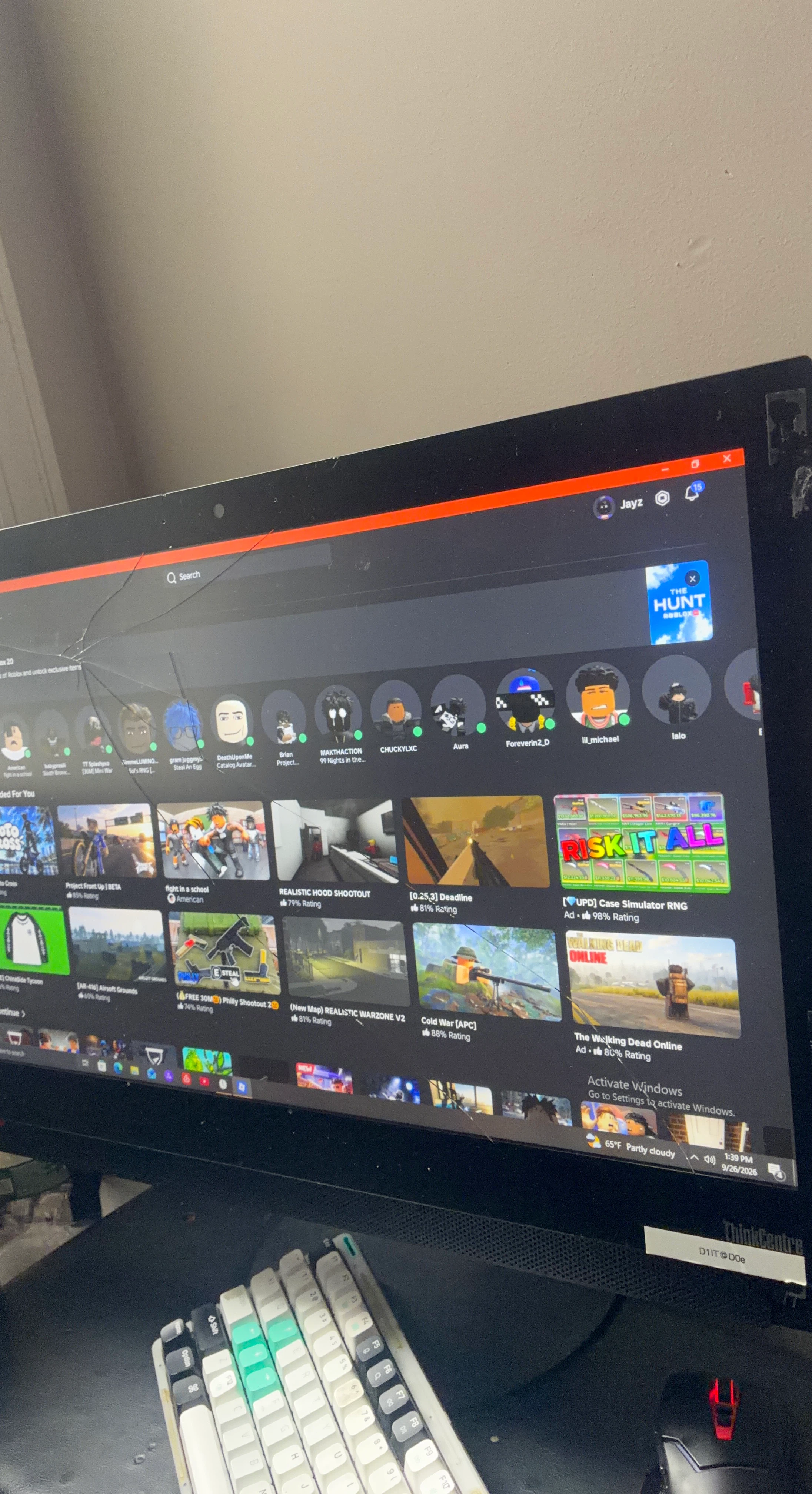 Lenovo ThinkCentre All-in-One PC