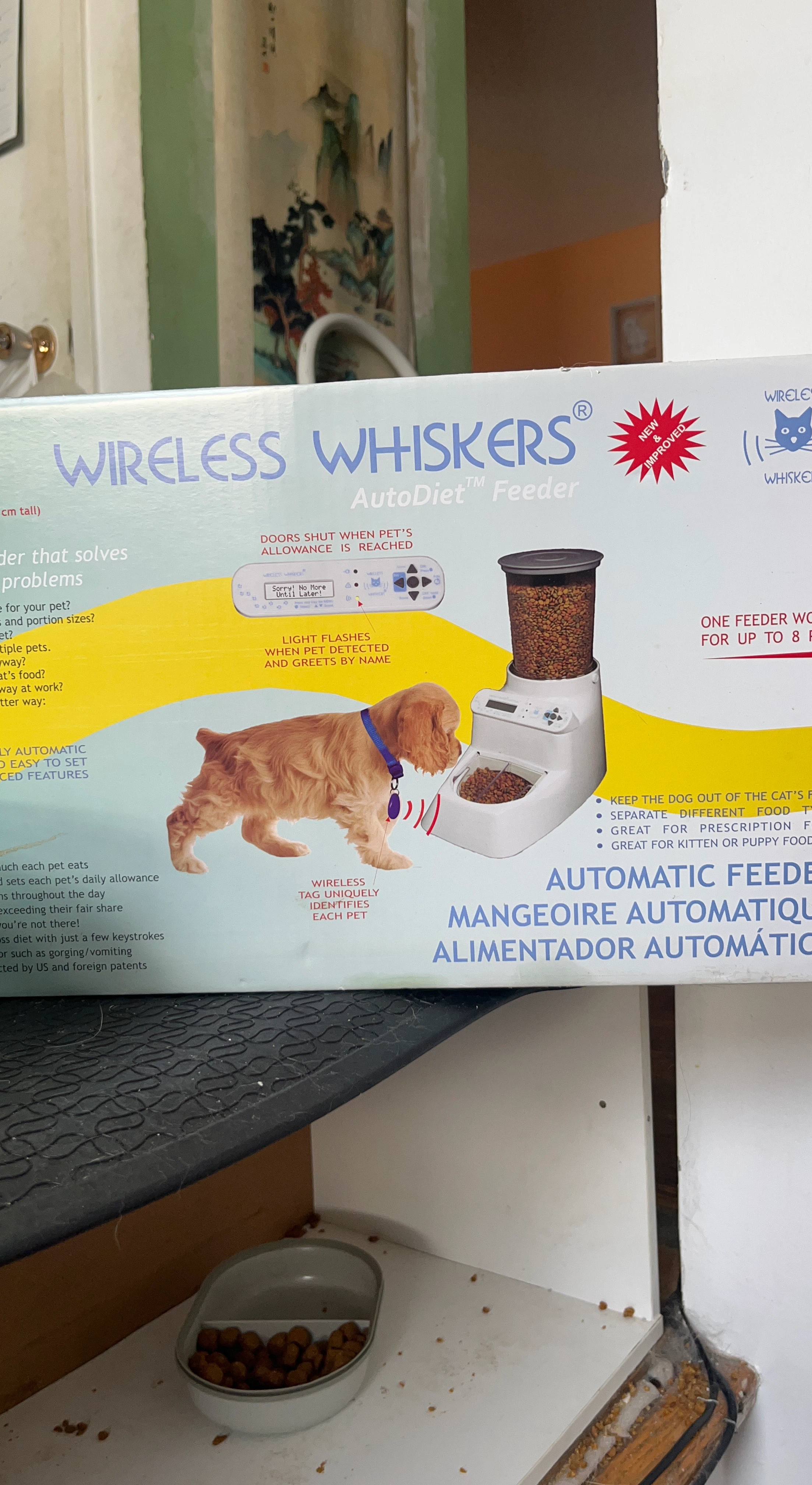 Wireless Whiskers AutoDiet Pet Feeder