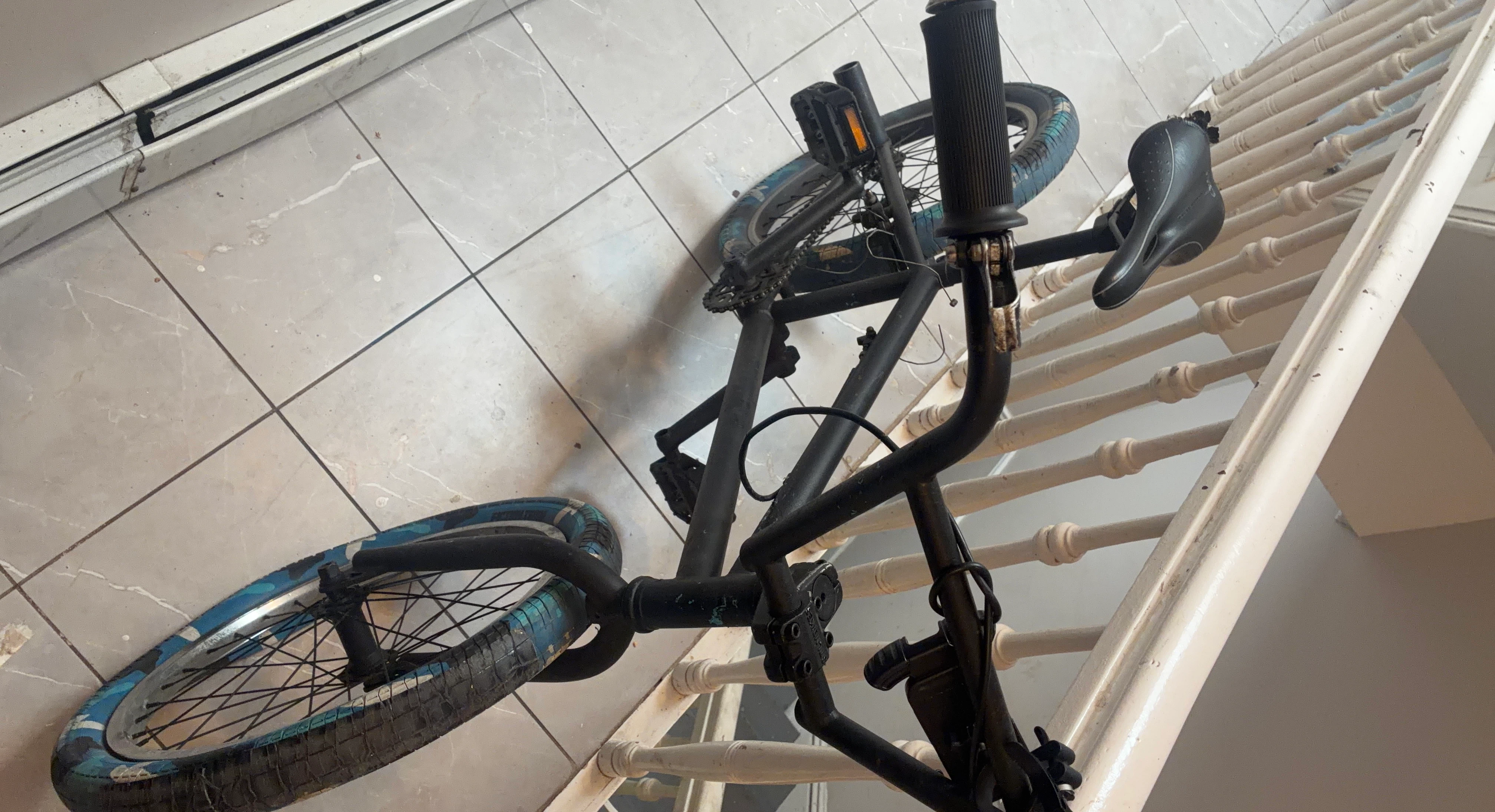 Black BMX Bicycle